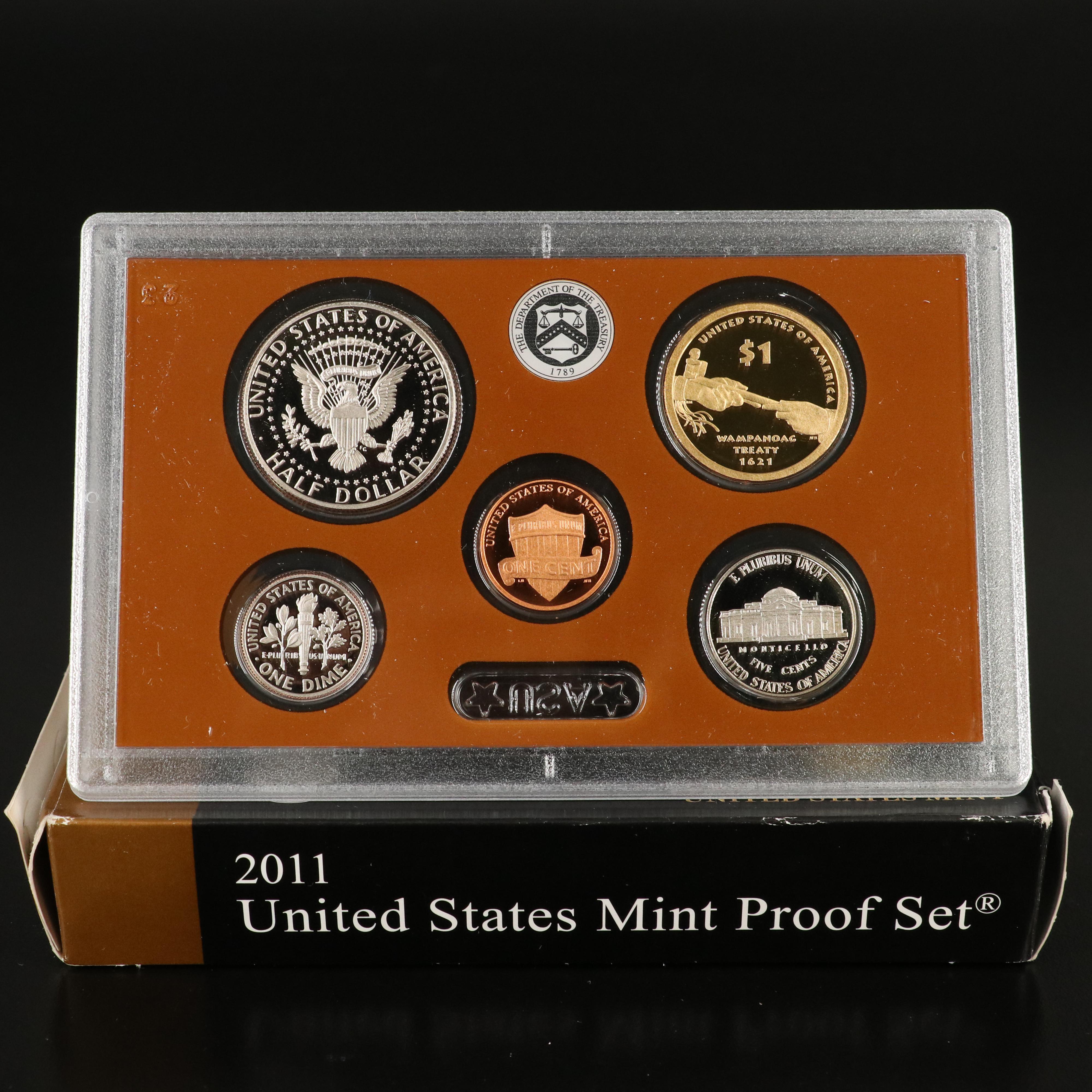 Four Different Modern U.S. Mint Proof Sets
