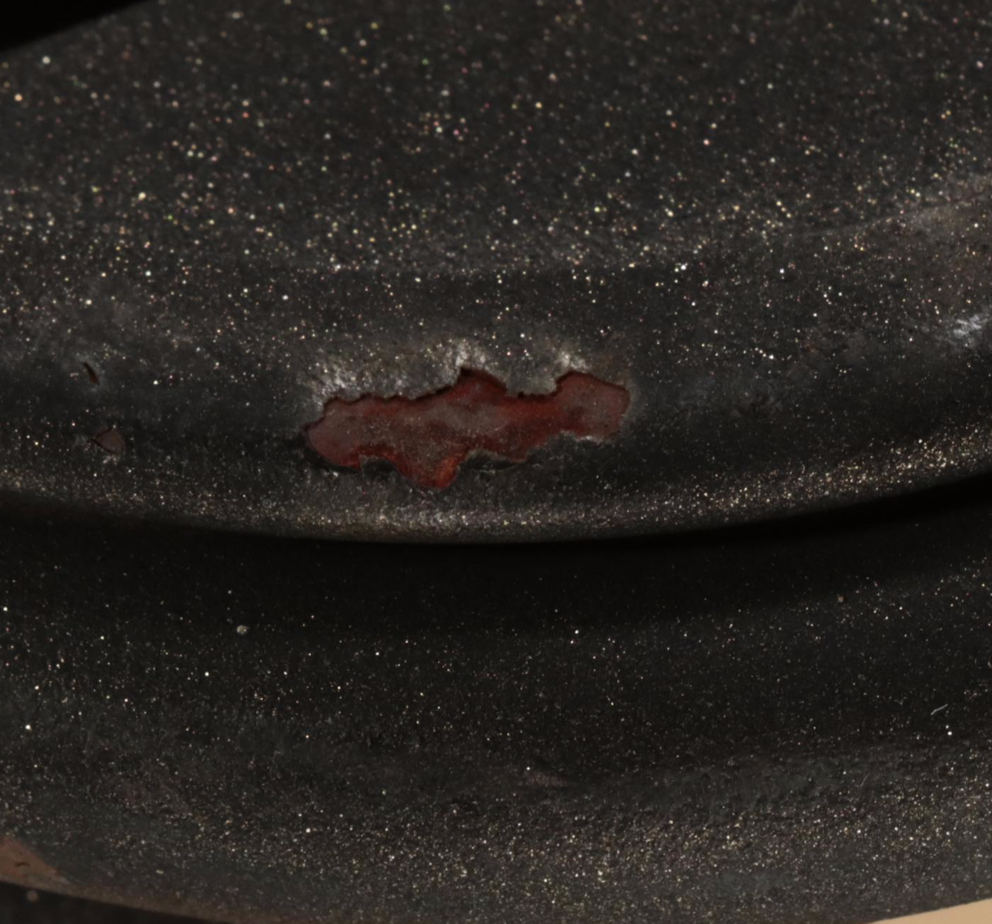 Wrought Iron and Metal Basket Weave Patio Chairs