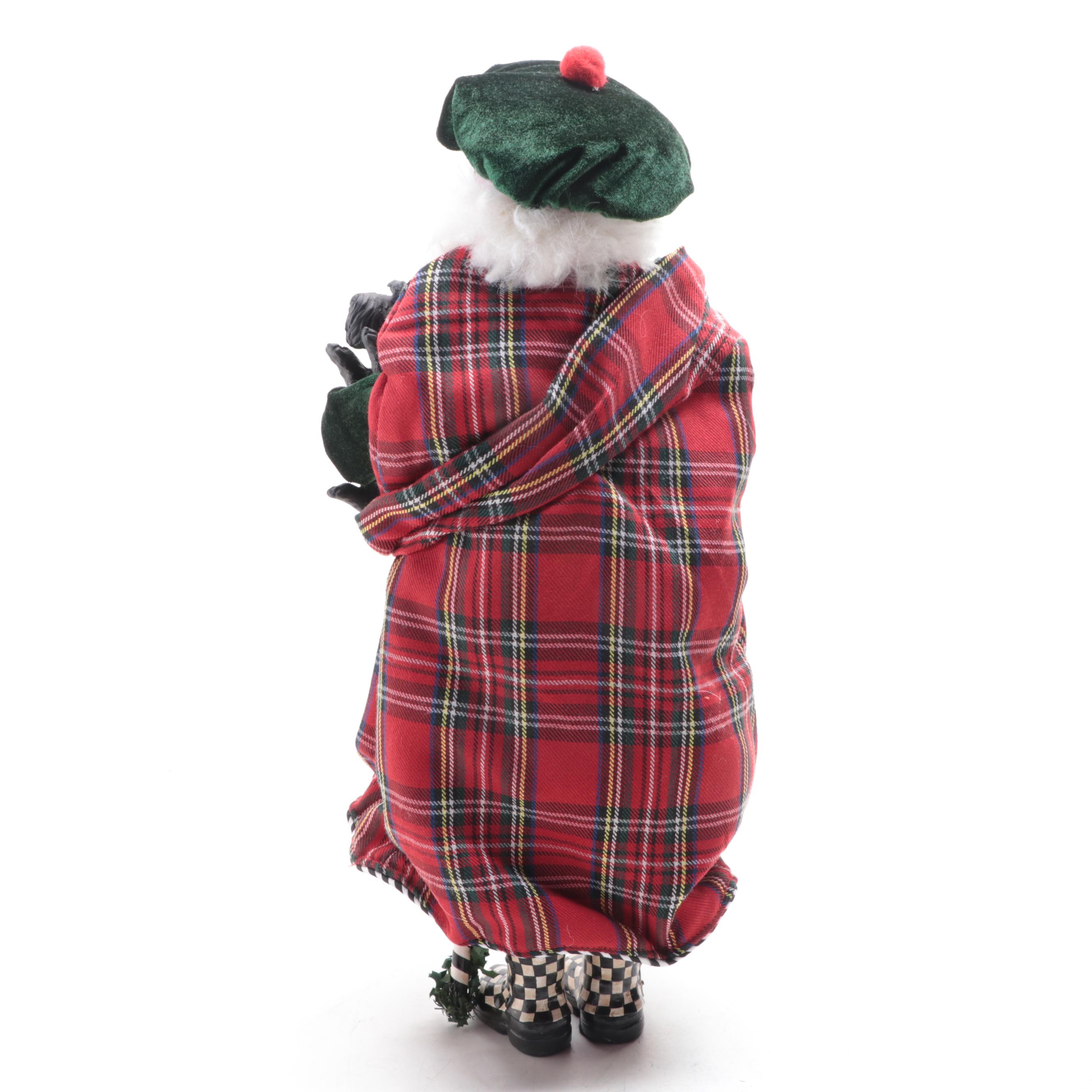 MacKenzie-Childs Santa Claus Figurine