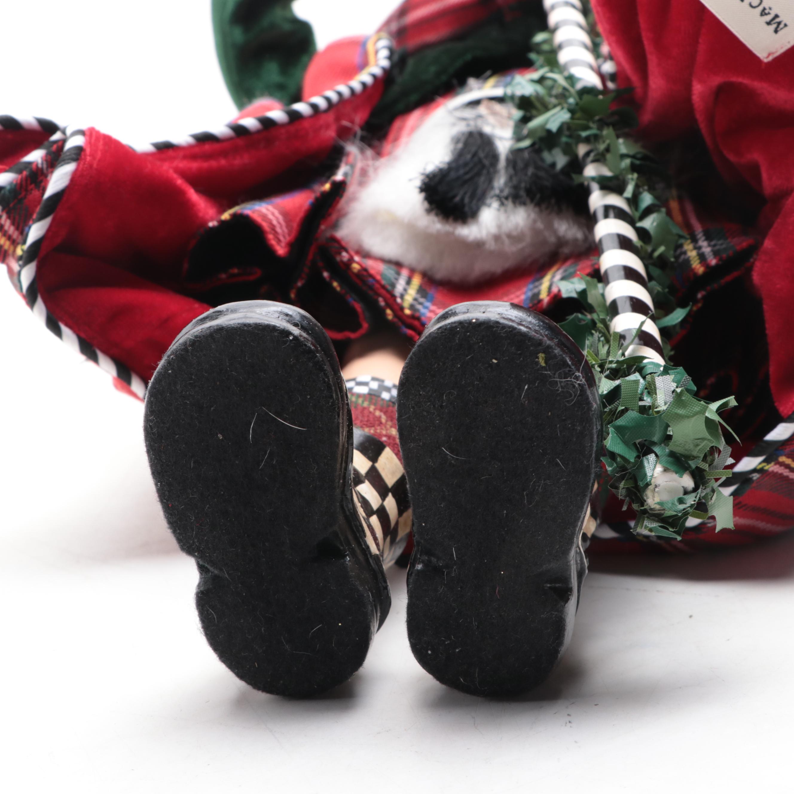 MacKenzie-Childs Santa Claus Figurine