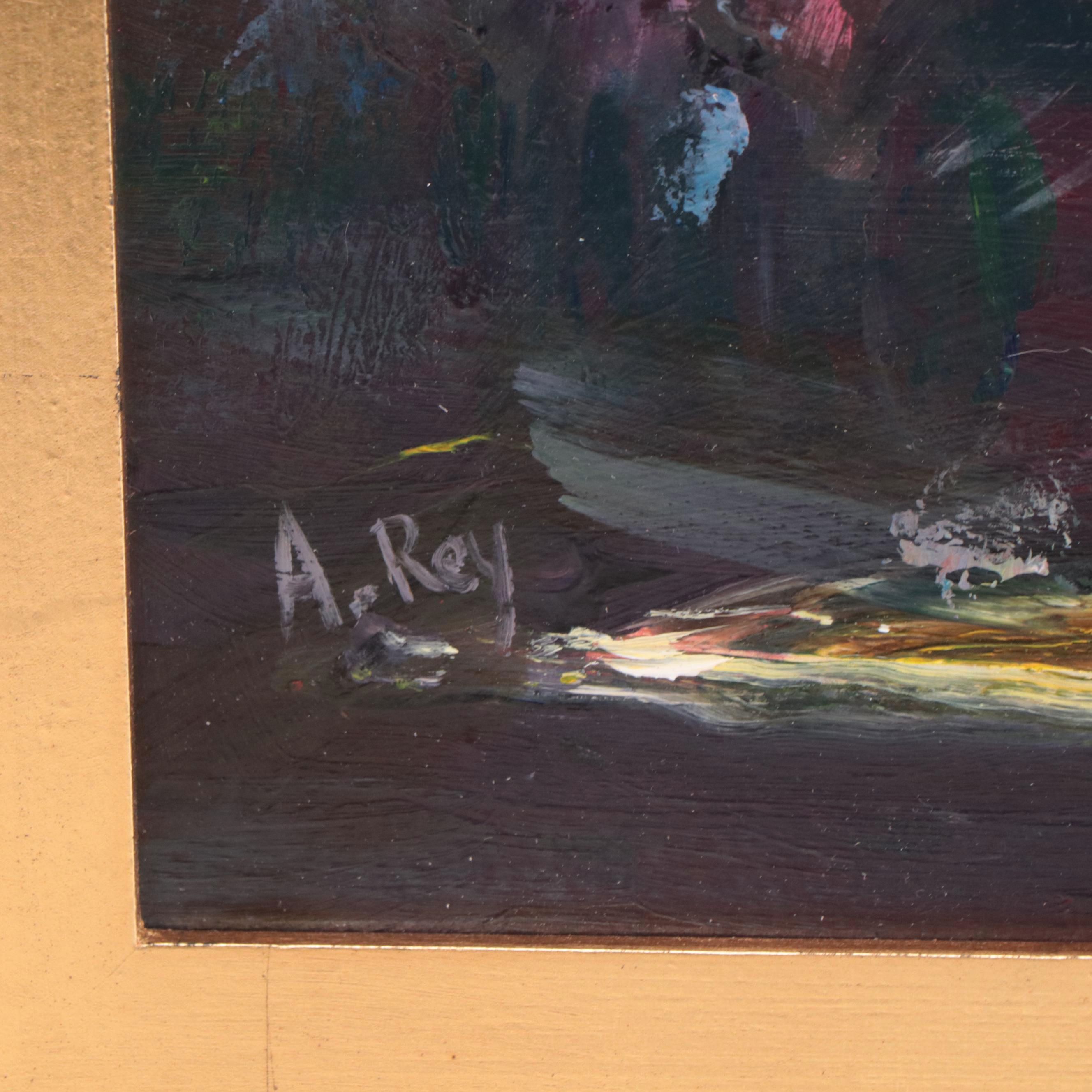 Agnes Rey Landscape Oil Painting of "Dos Sueños," 2023