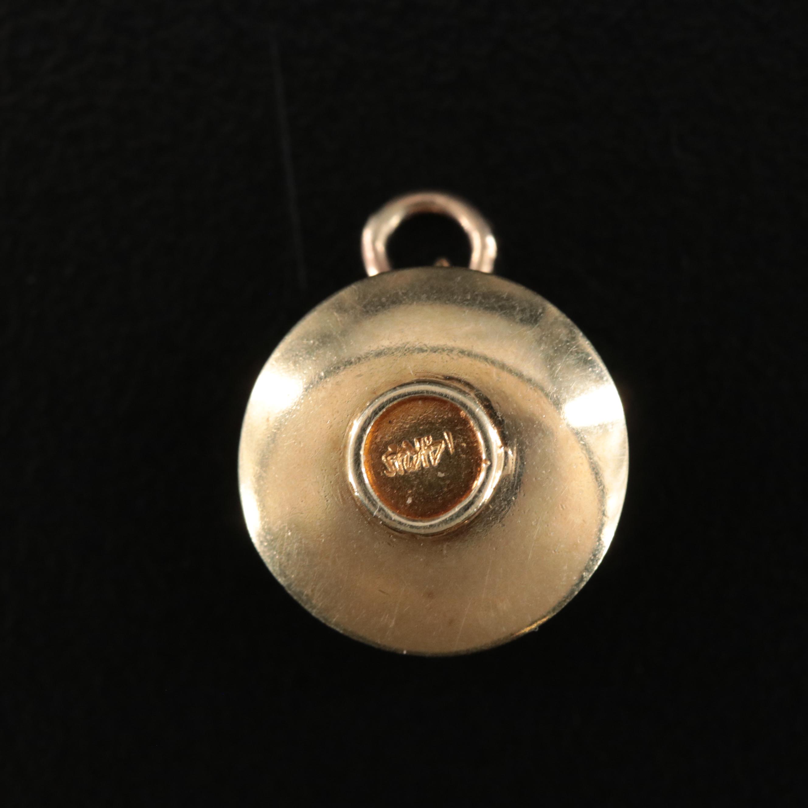 14K Tea Cup and Saucer Charm