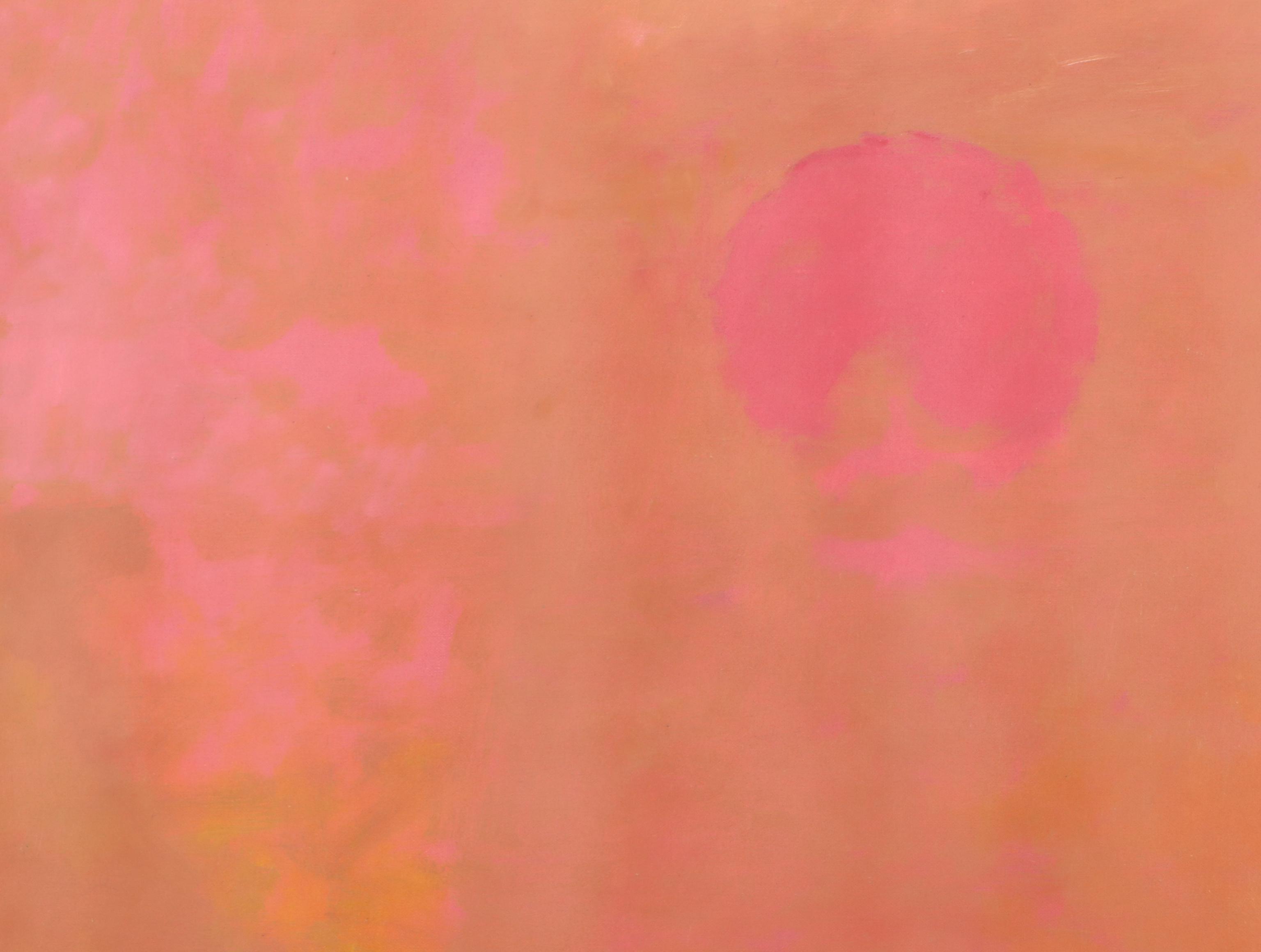 Martin Friedman Modern Oil Painting "Golden Days," 1970