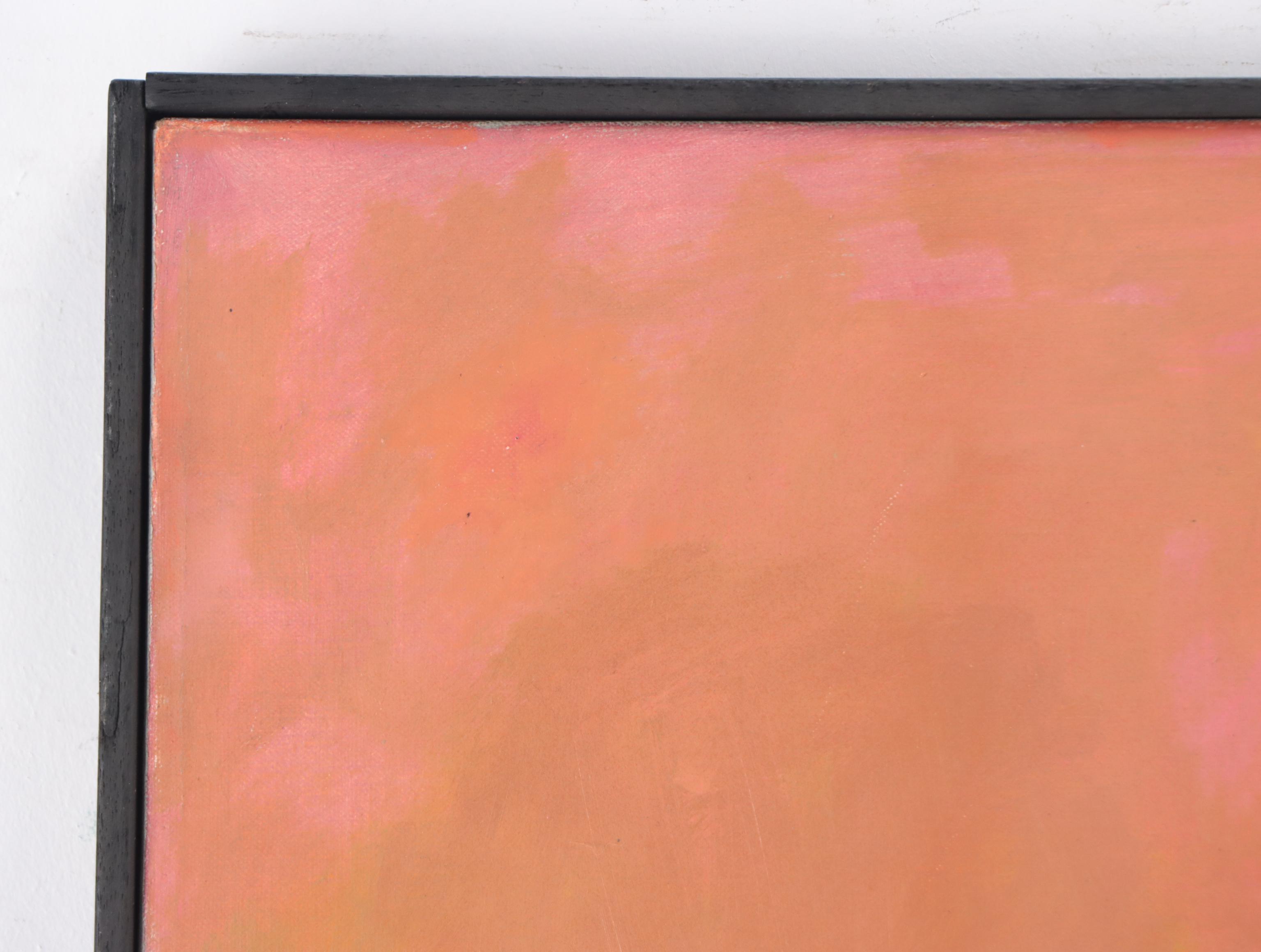 Martin Friedman Modern Oil Painting "Golden Days," 1970