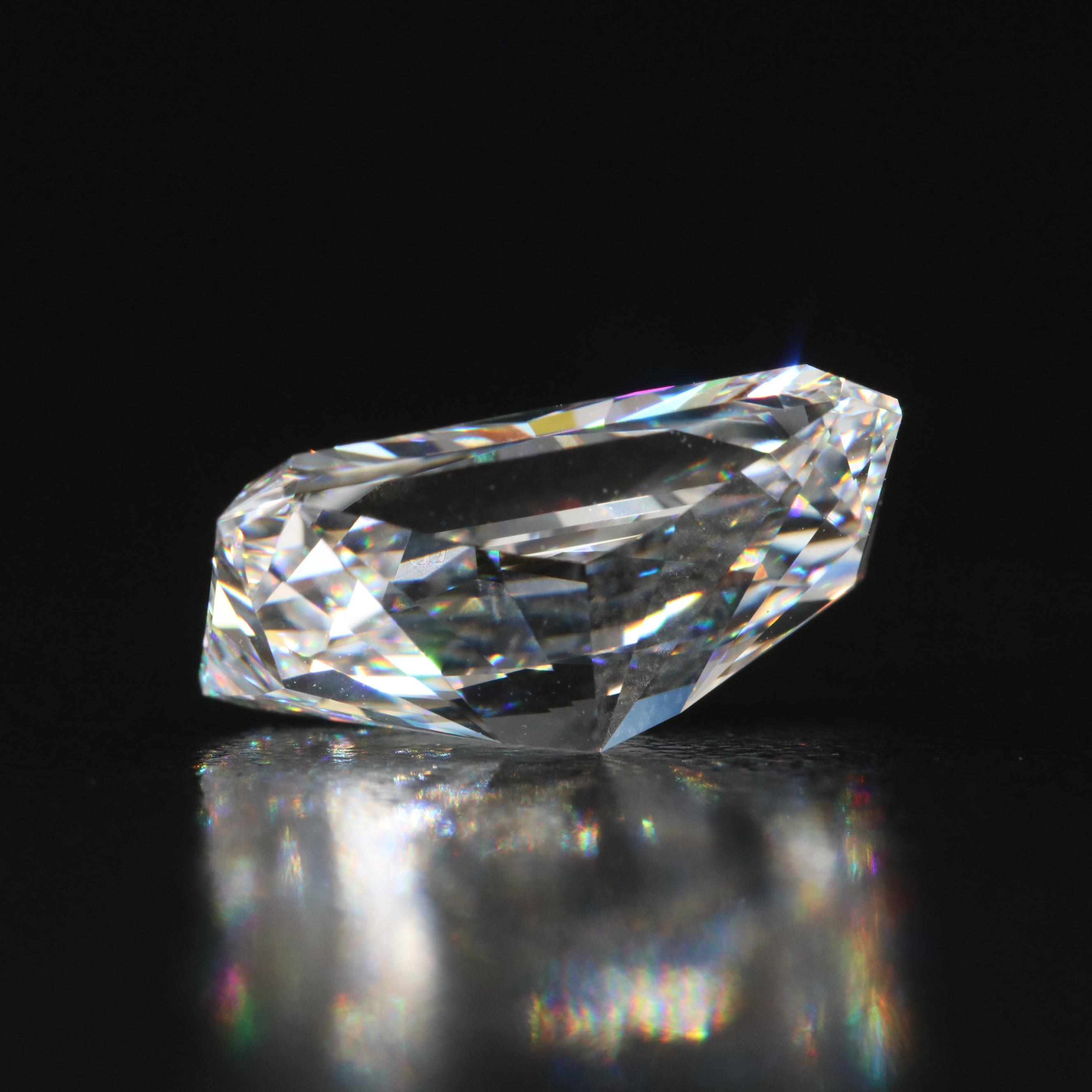 Loose 8.03 CT Lab Grown Diamond with IGI Report