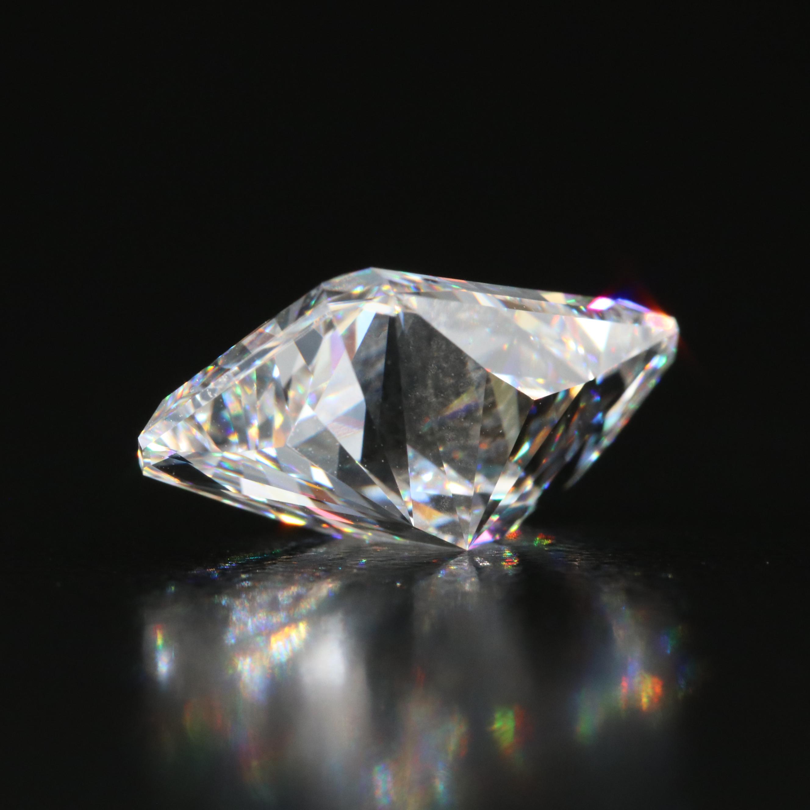 Loose 8.03 CT Lab Grown Diamond with IGI Report