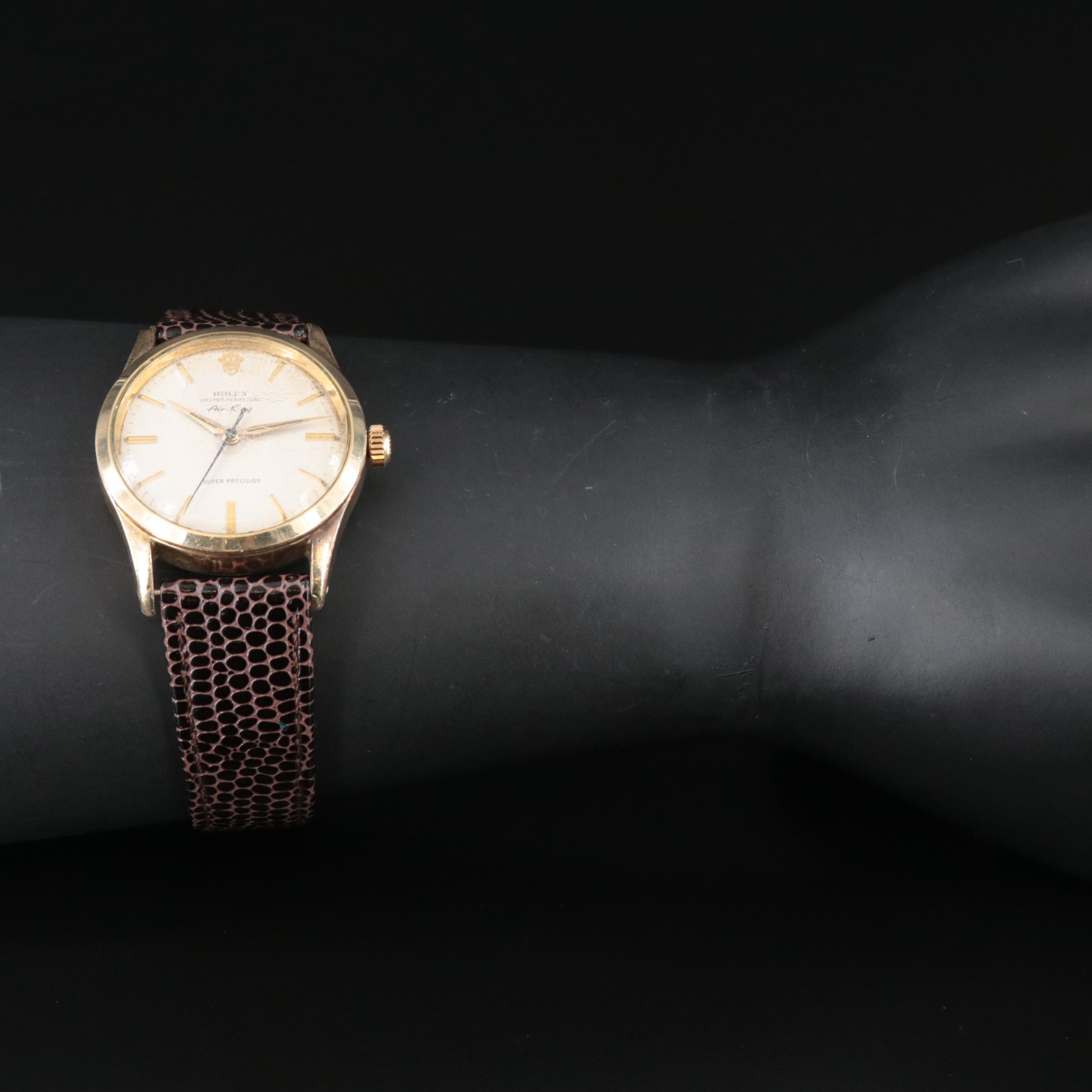 1960 Rolex Oyster Perpetual Air-King Super Precision Watch