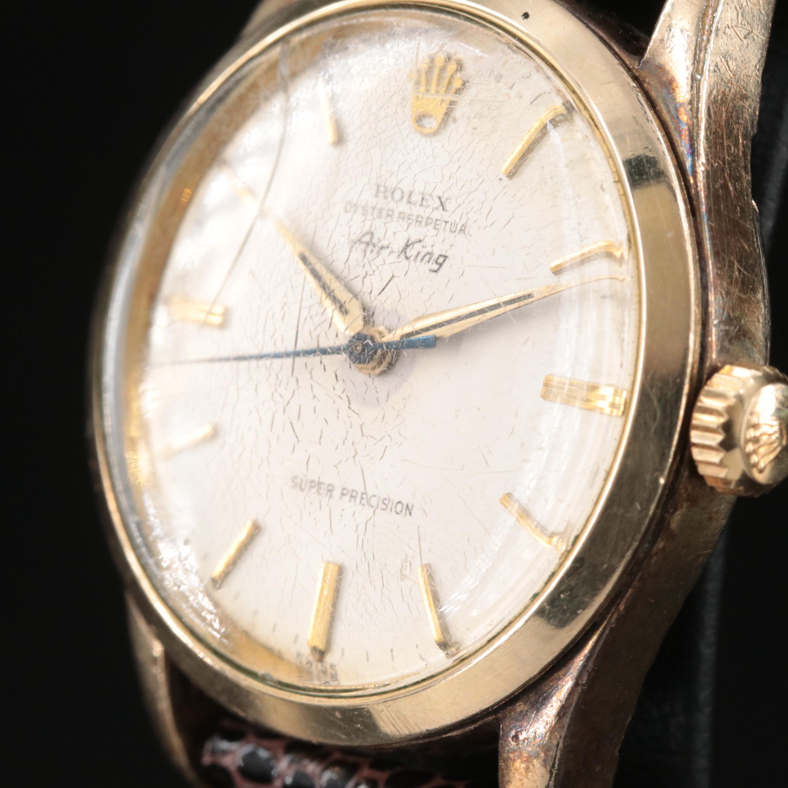 1960 Rolex Oyster Perpetual Air-King Super Precision Watch