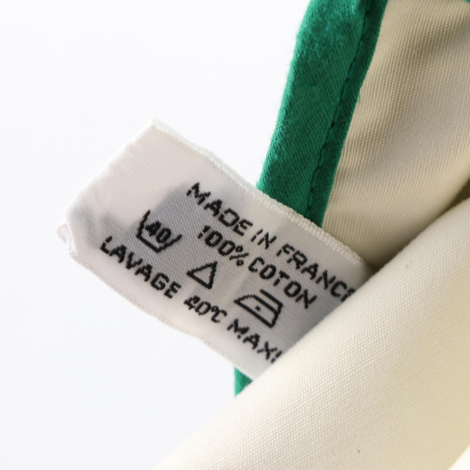 Hermès Parrot Print Snap Front Flap Pouch in Cotton Canvas