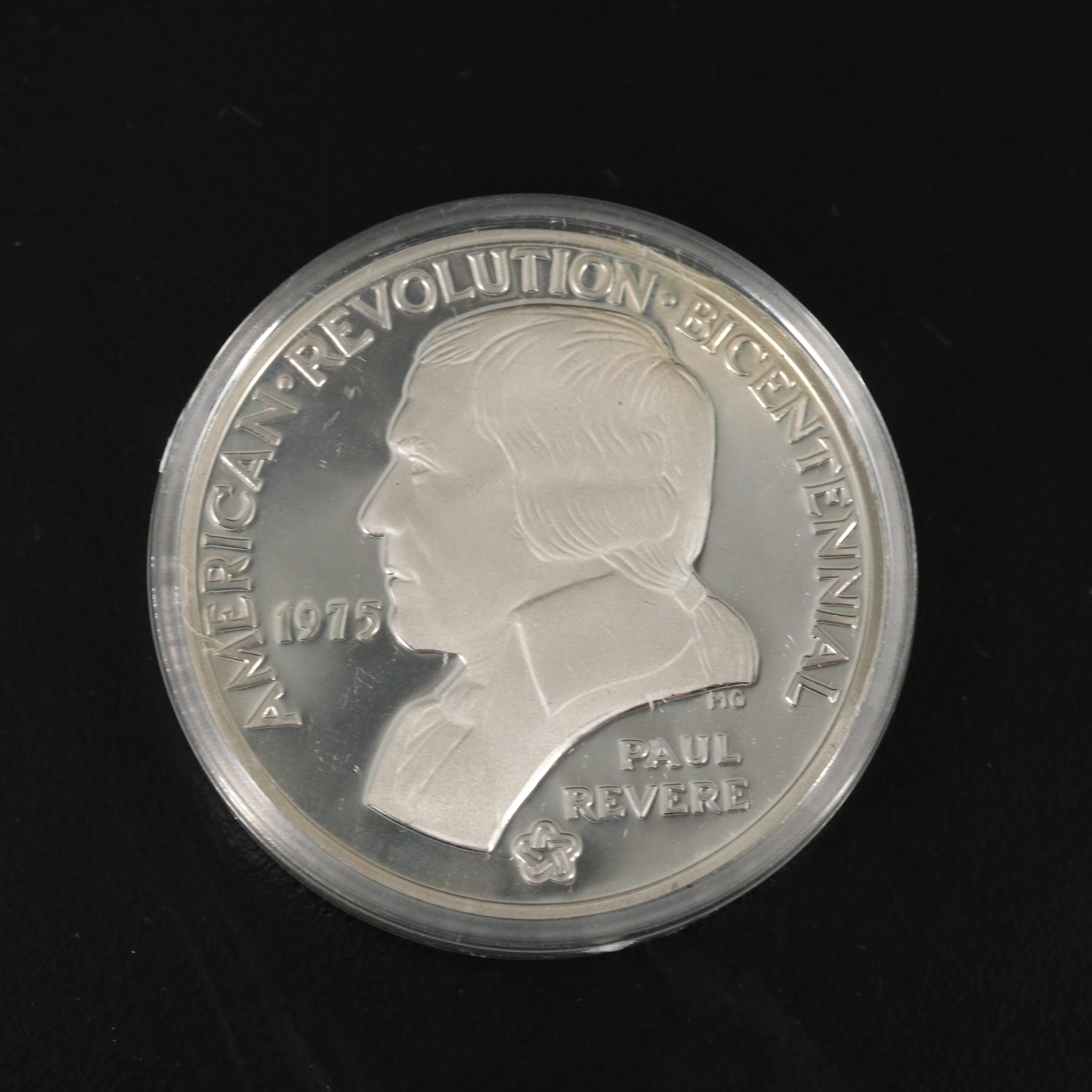 Seven Commemorative Silver Coins and Medals