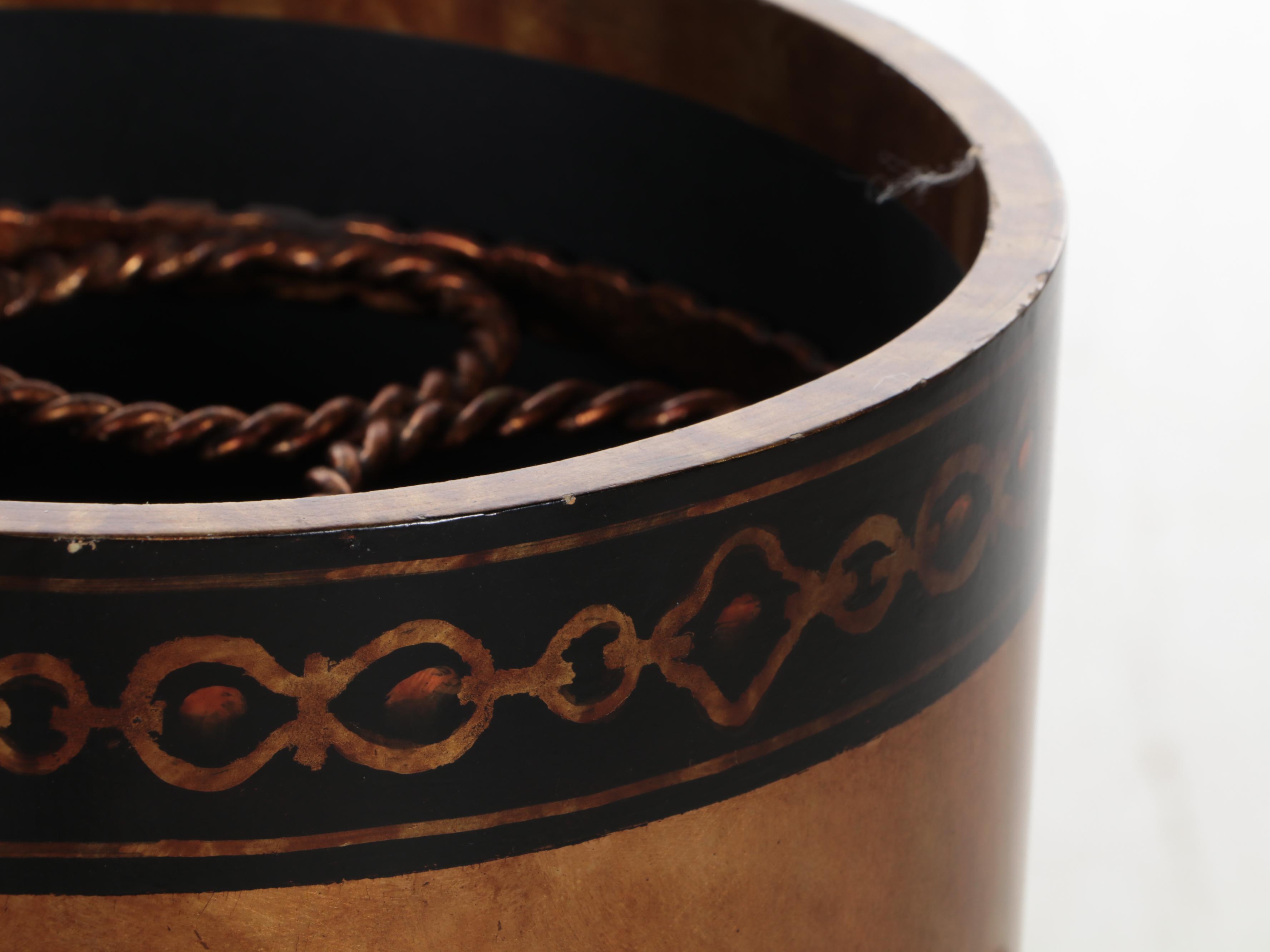 Maitland-Smith Dog Motif Coromandel Walking Stick Stand and More