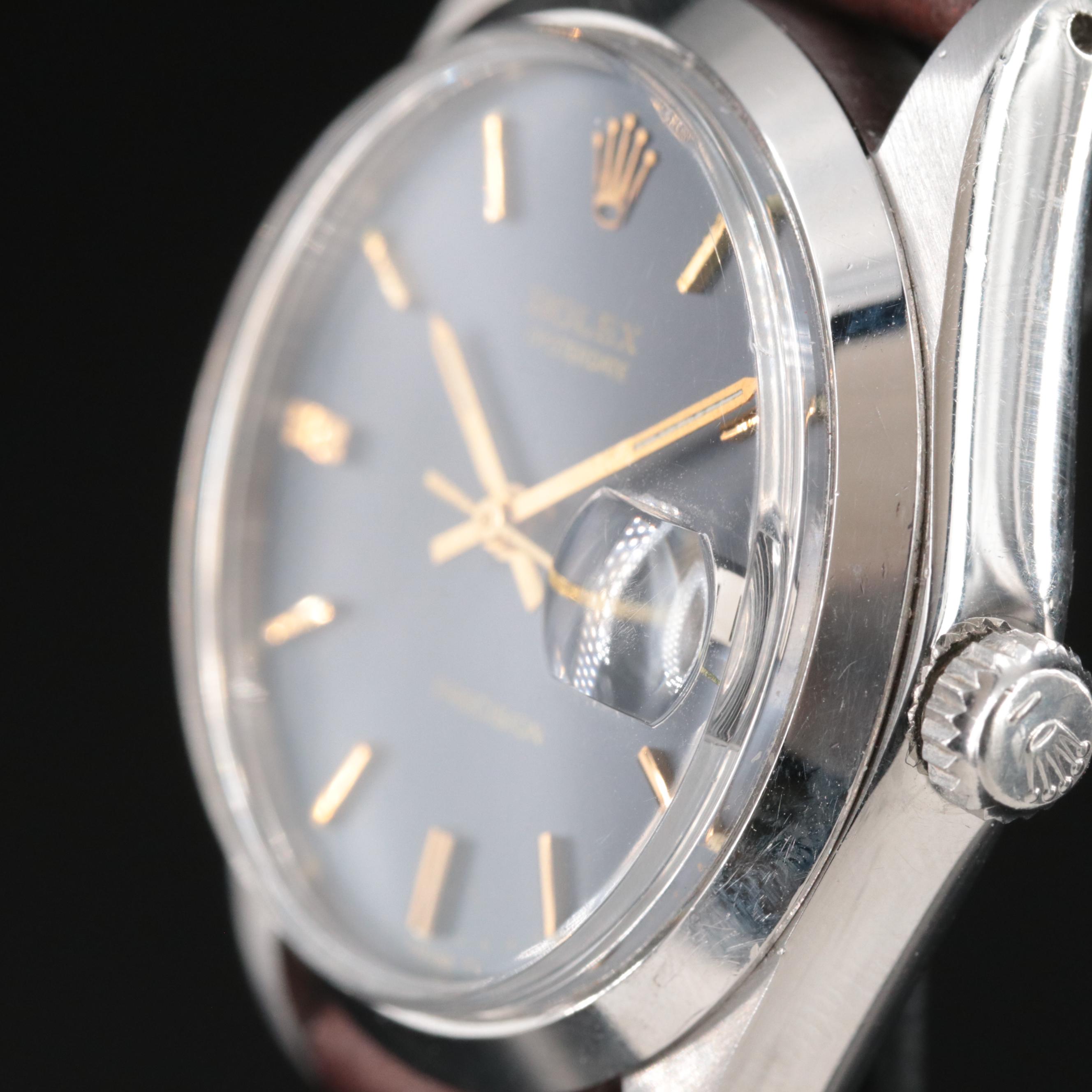 1971 Rolex Oysterdate Precision Stainless Steel Watch