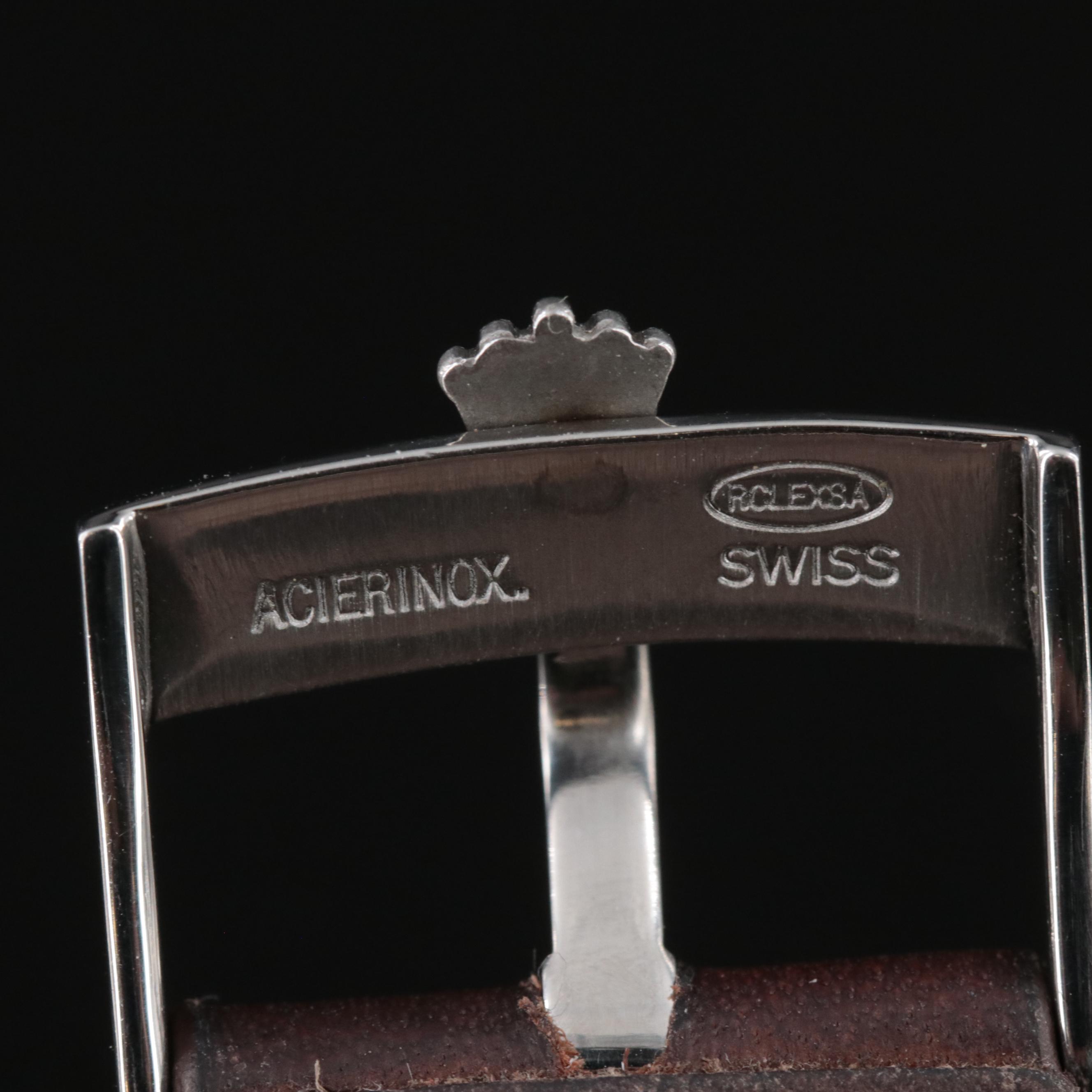 1971 Rolex Oysterdate Precision Stainless Steel Watch