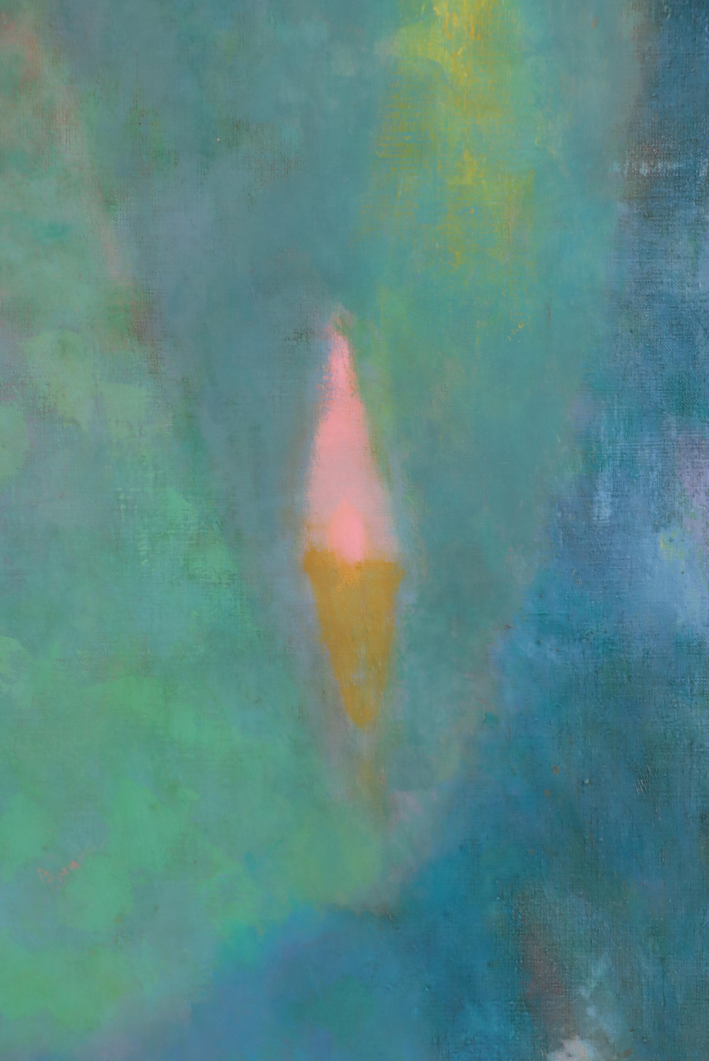 Martin Friedman Modern Oil Painting, Mid-Late 20th Century