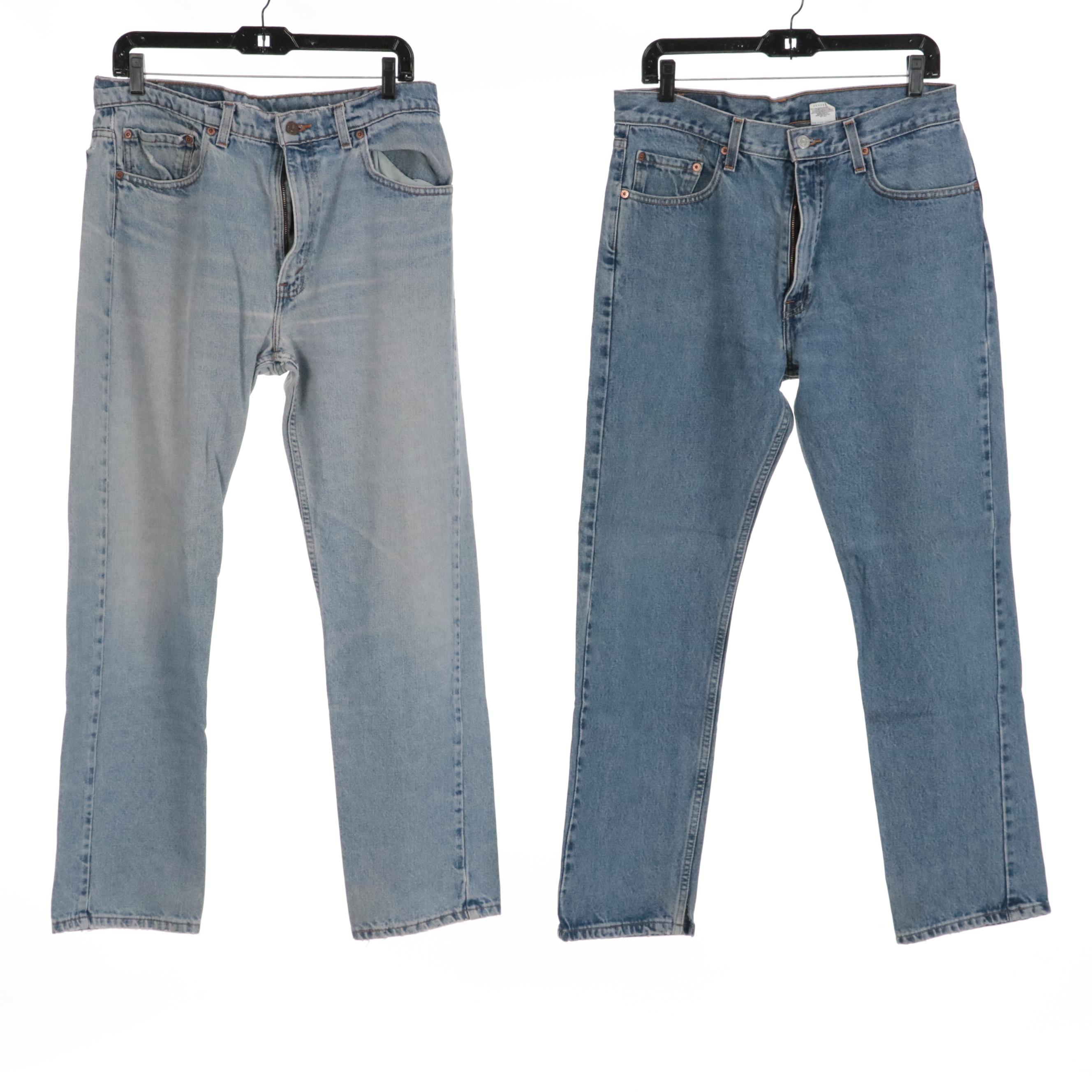 Men's Levi Strauss & Co. 505 Jeans in Cotton Denim