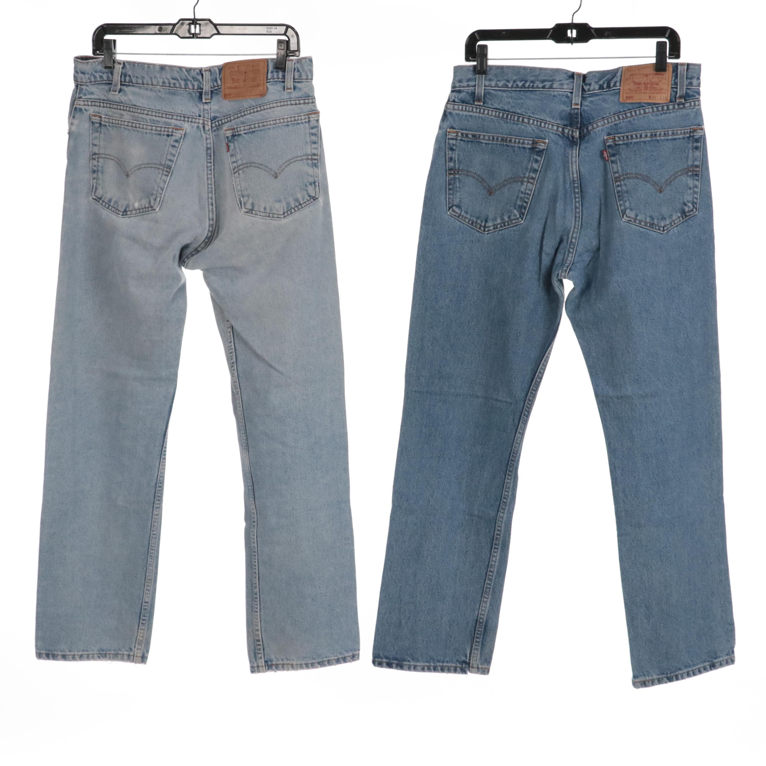 Men's Levi Strauss & Co. 505 Jeans in Cotton Denim