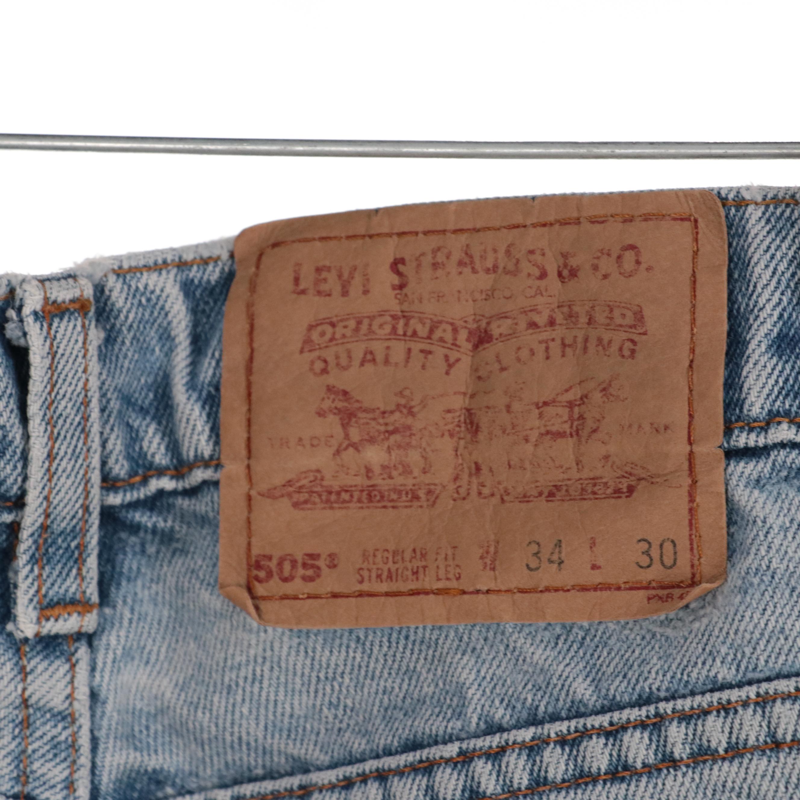 Men's Levi Strauss & Co. 505 Jeans in Cotton Denim