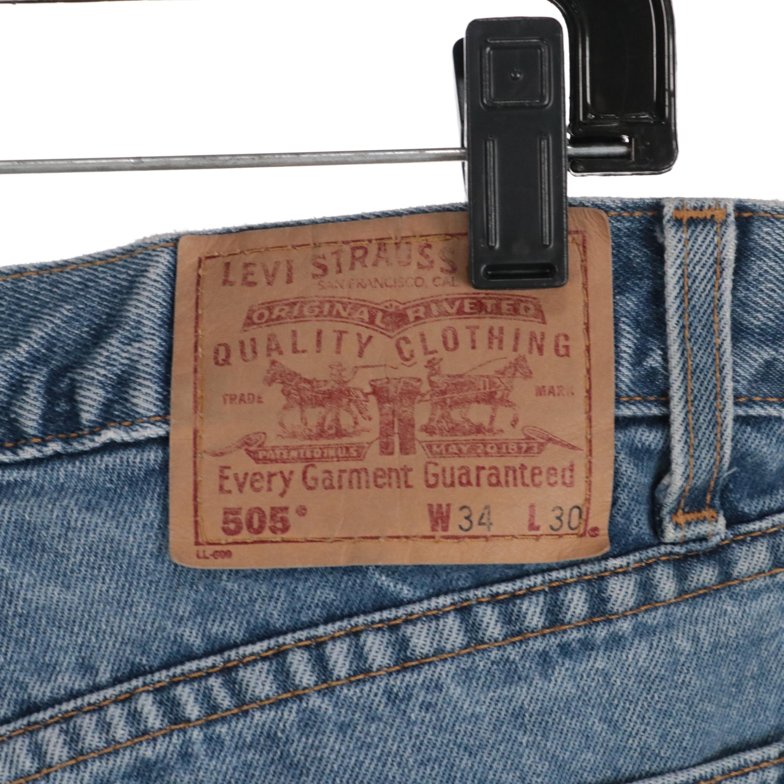 Men's Levi Strauss & Co. 505 Jeans in Cotton Denim