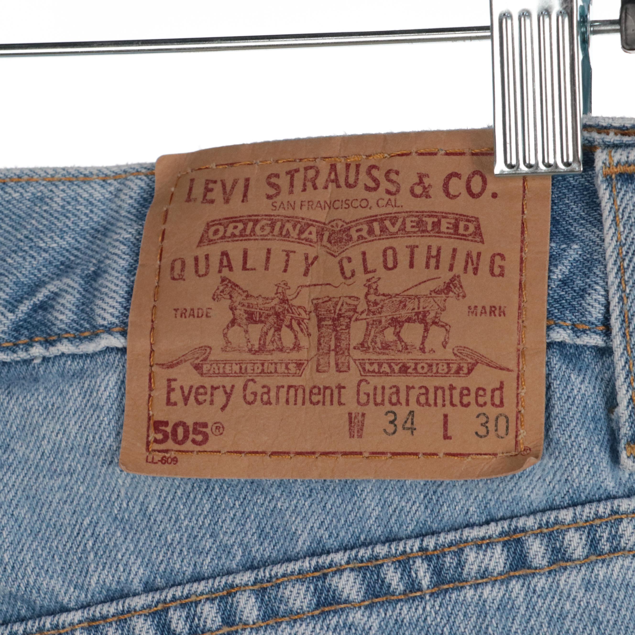 Men's Levi Strauss & Co. 505 Jeans in Cotton Denim
