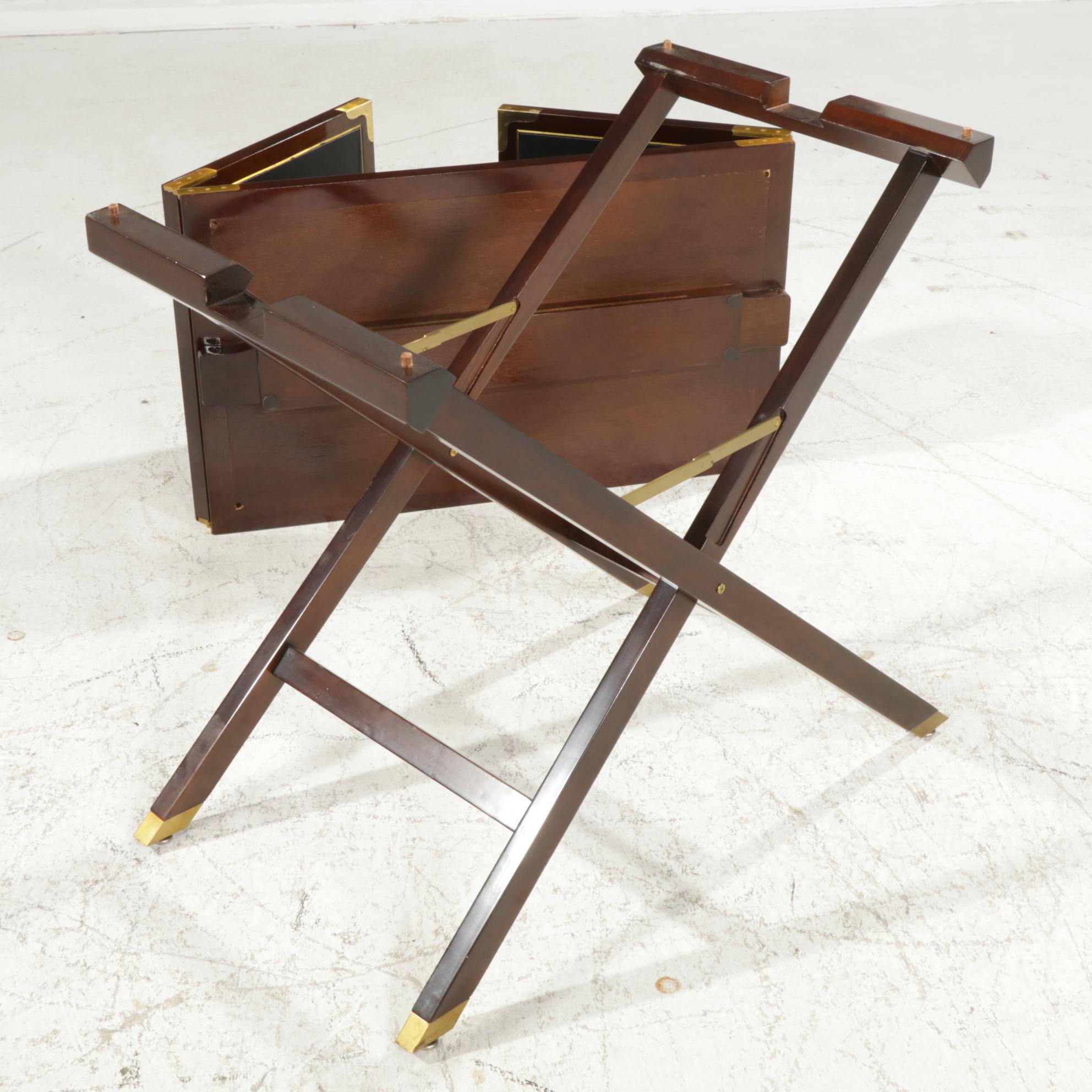 George III Style Folding Serving Table