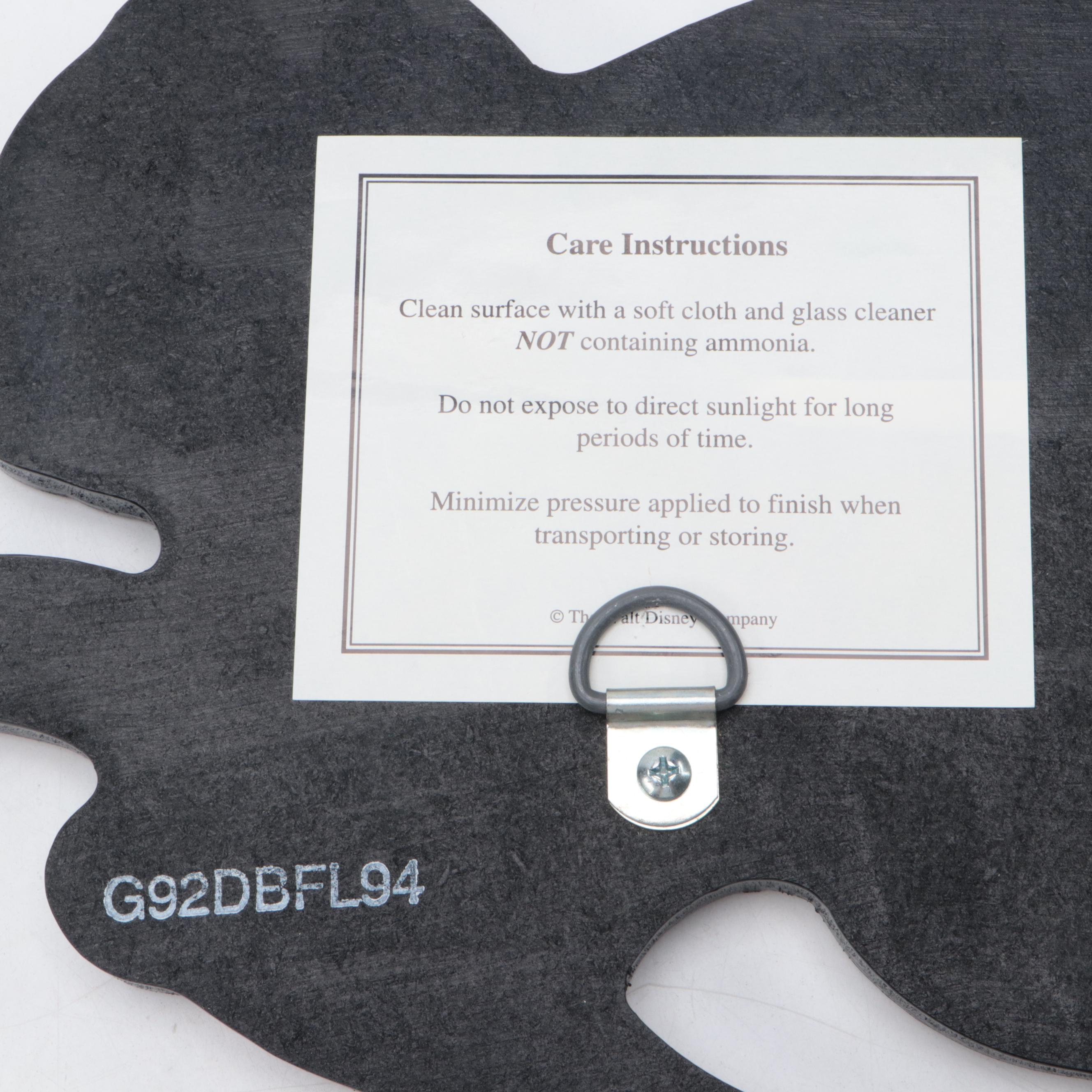 Edwin Knowles "Little Mermaid" Porcelain Plates with Other Wooden Cutout