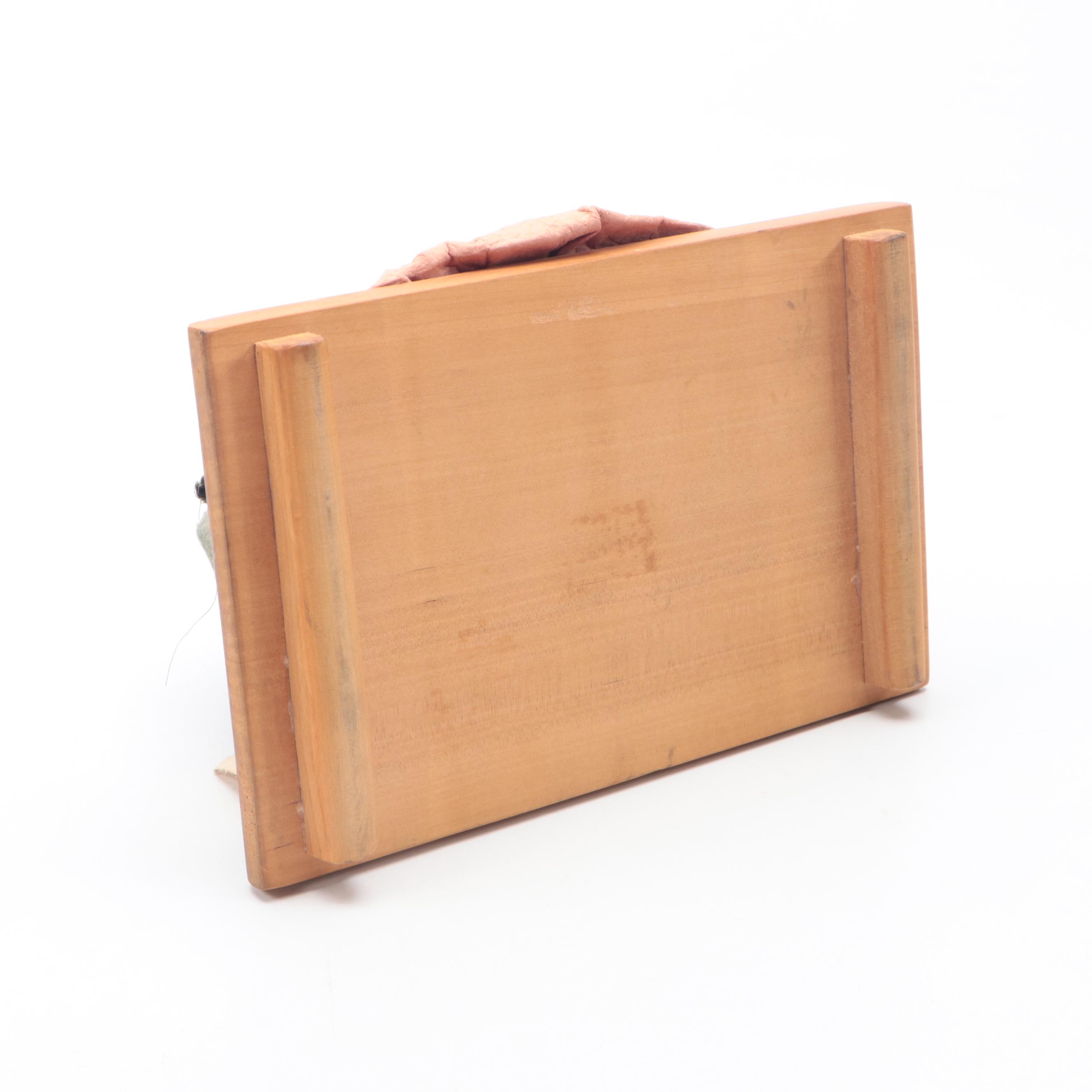 Japanese Daimyo Samurai Washi Papier-Mache Figurine with Other Decor