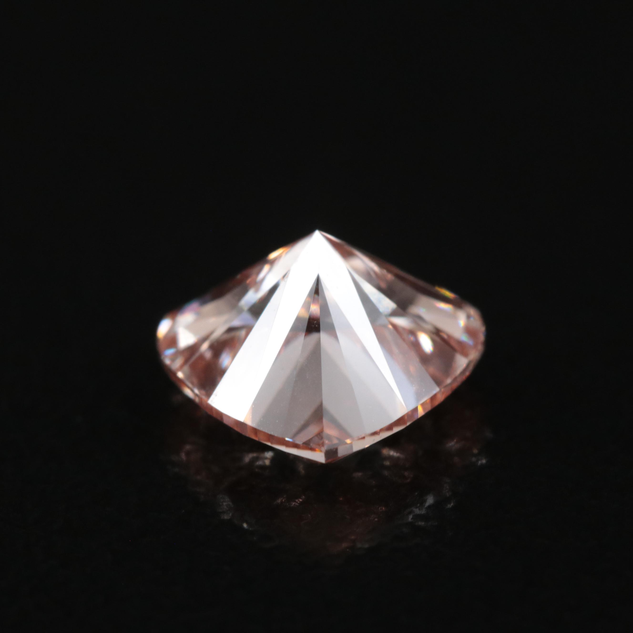 Loose 1.61 CT Fancy Pink Diamond