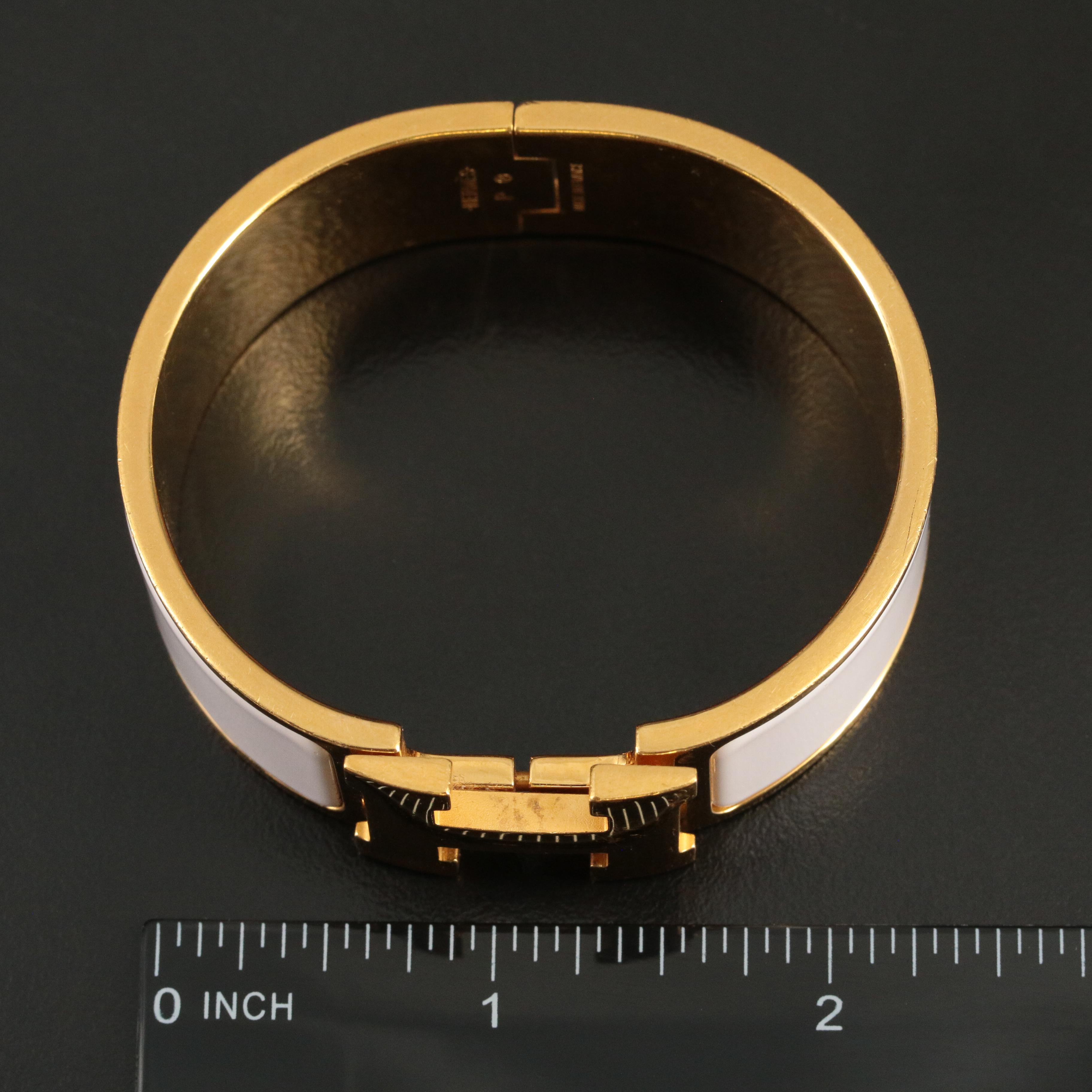 Hermès Clic Clac H Bracelet