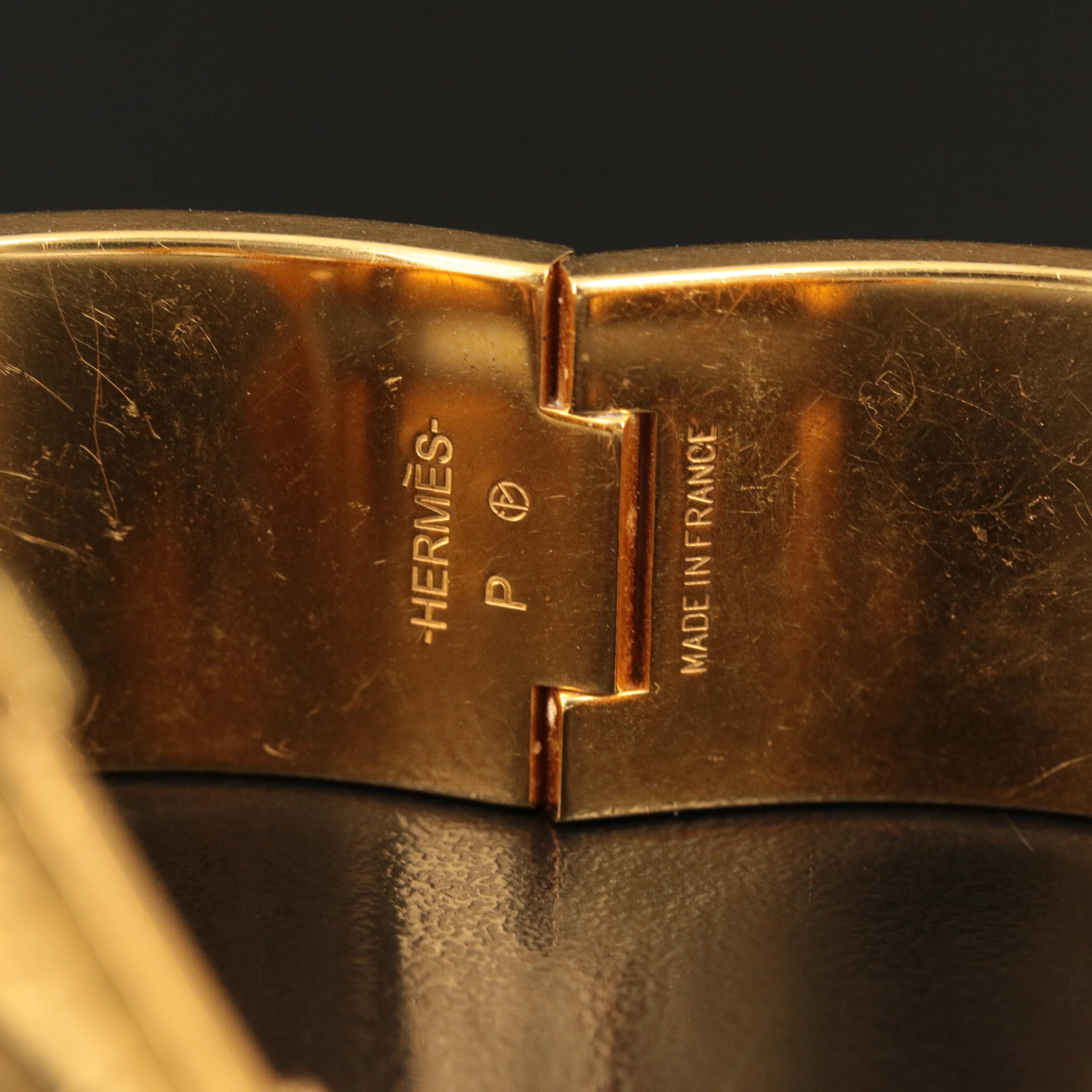 Hermès Clic Clac H Bracelet