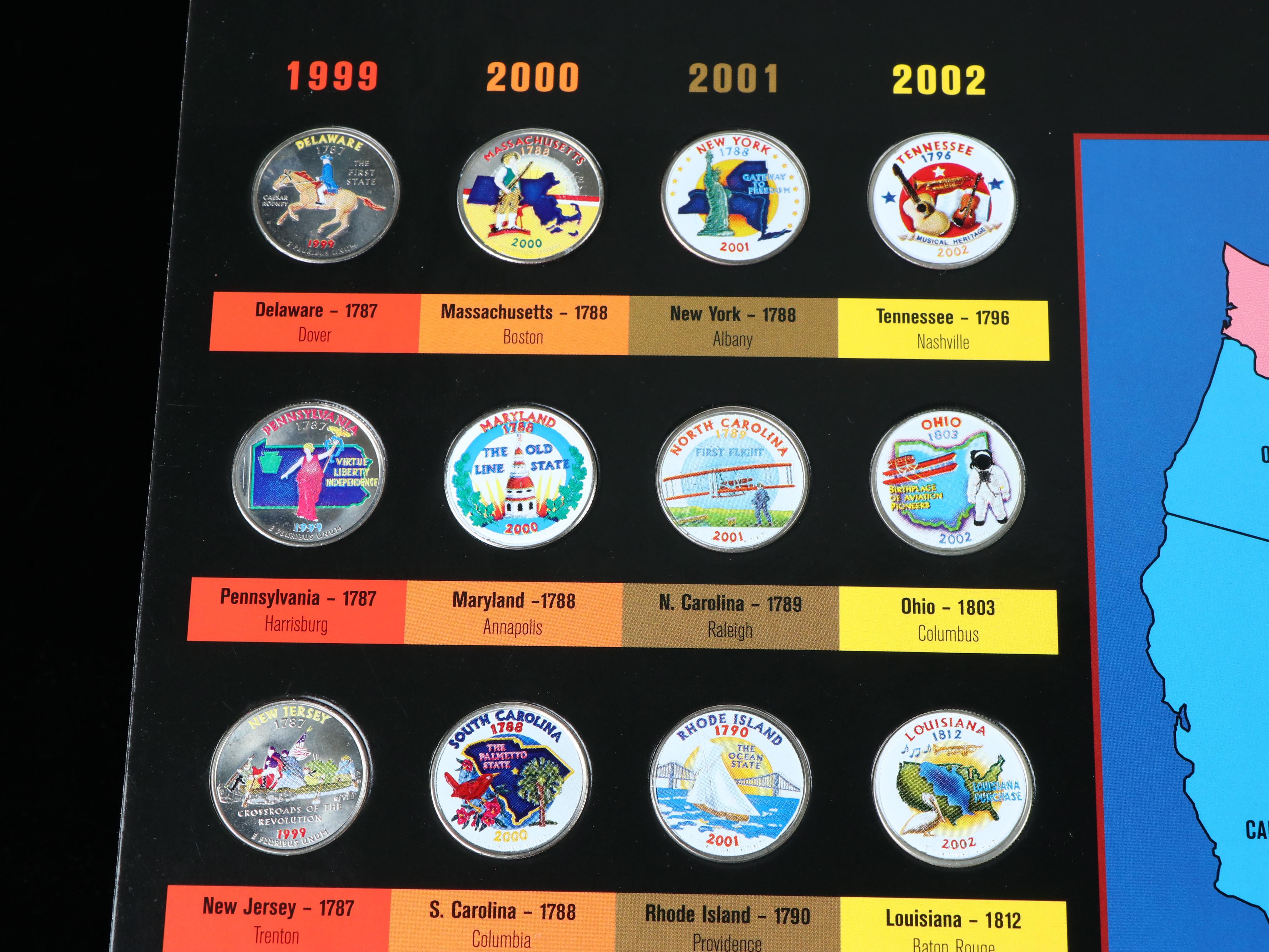 "The Complete American Statehood Quarter Collection"