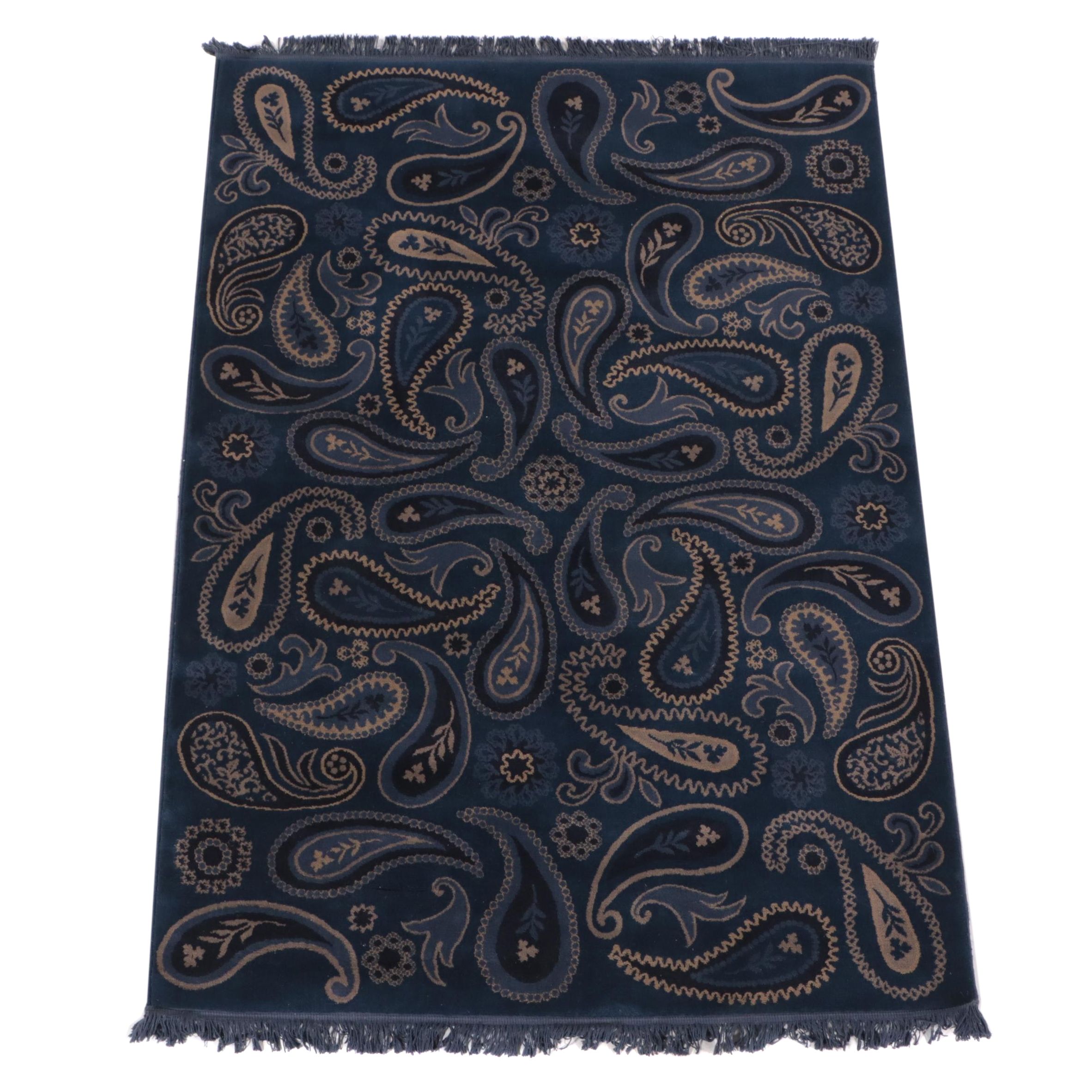 5'3 x 8' Machine Made IKEA Vilsund Paisley Area Rug