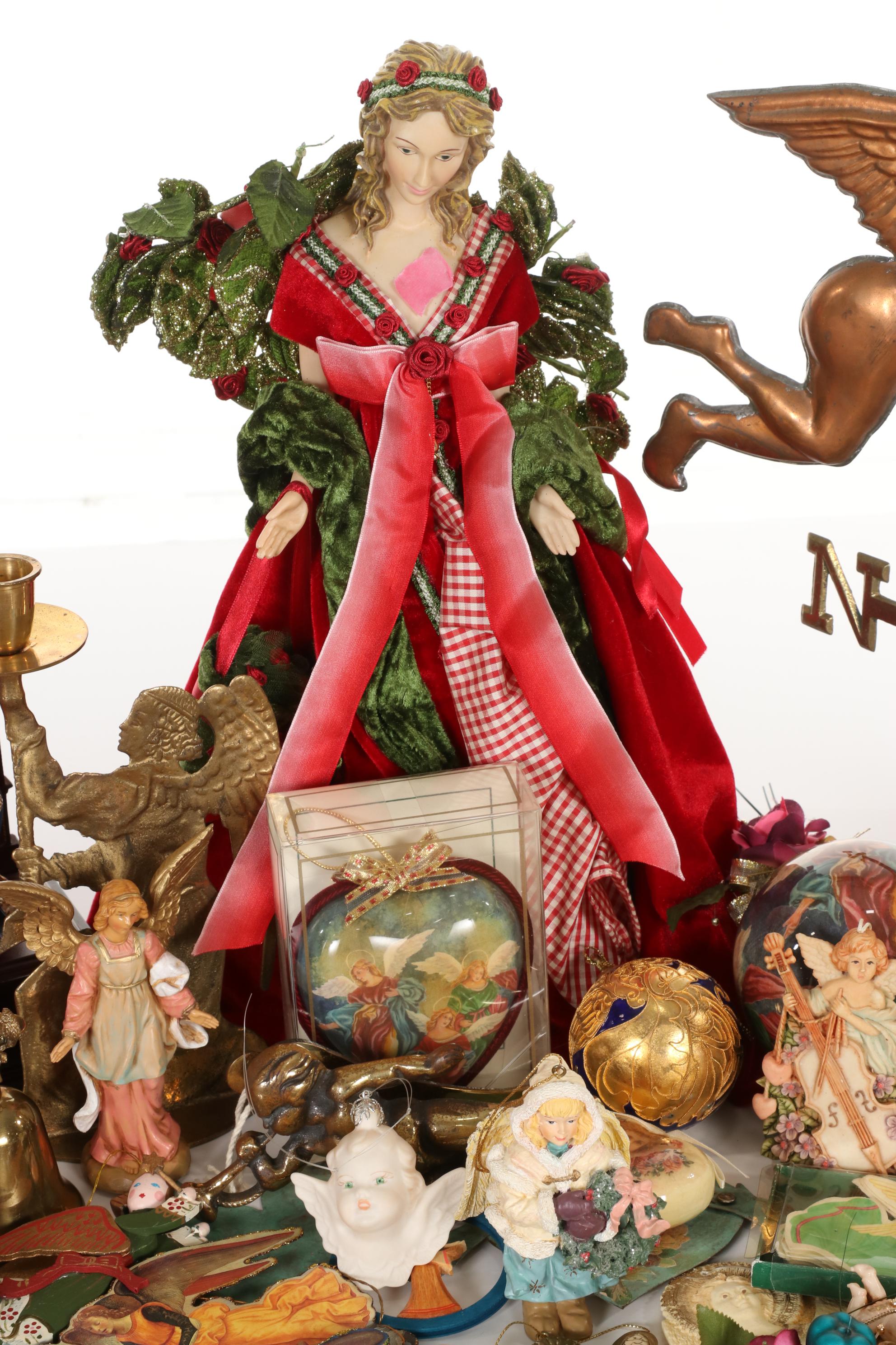 Victorian Style Christmas Ornaments and Décor Featuring Gorham