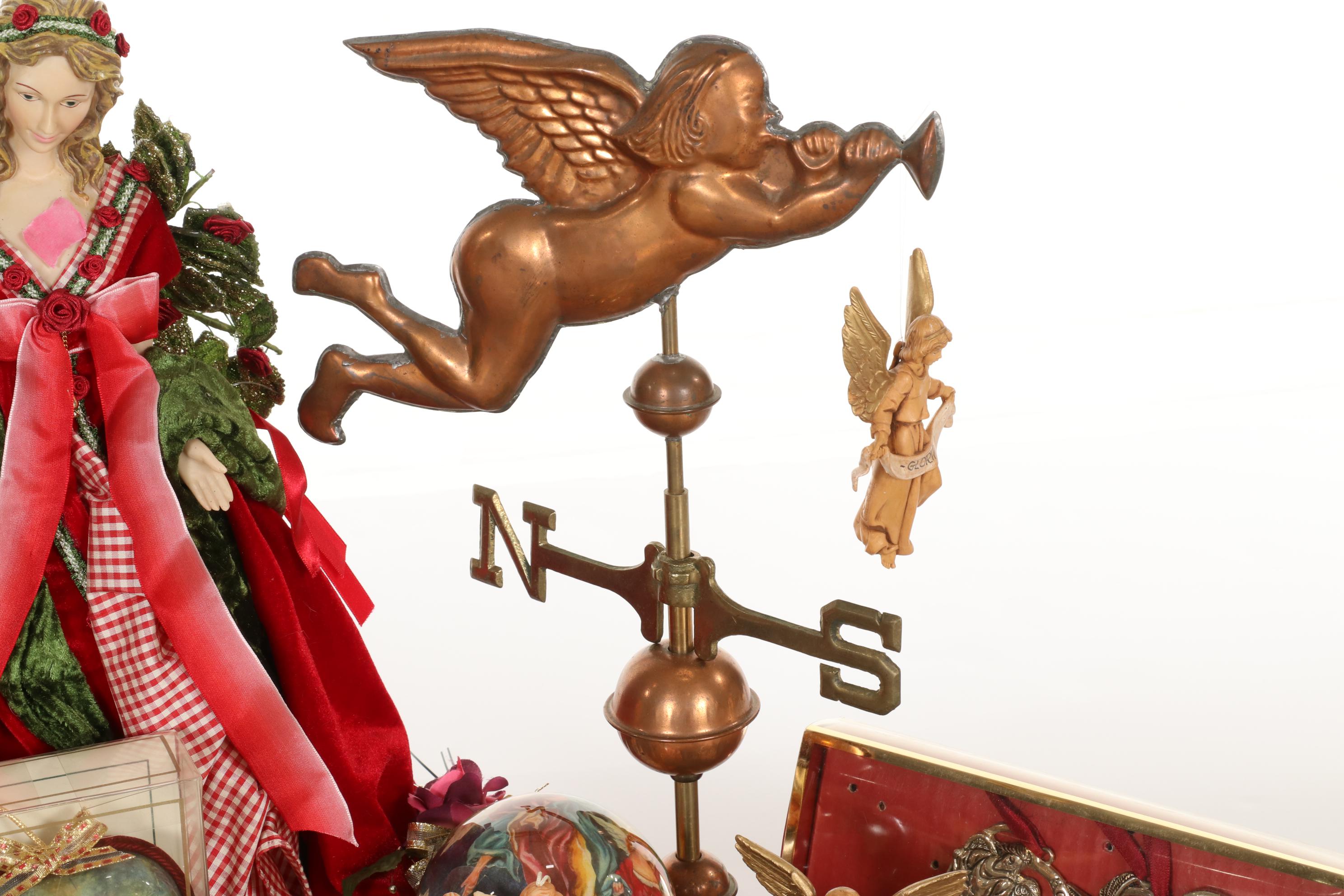 Victorian Style Christmas Ornaments and Décor Featuring Gorham