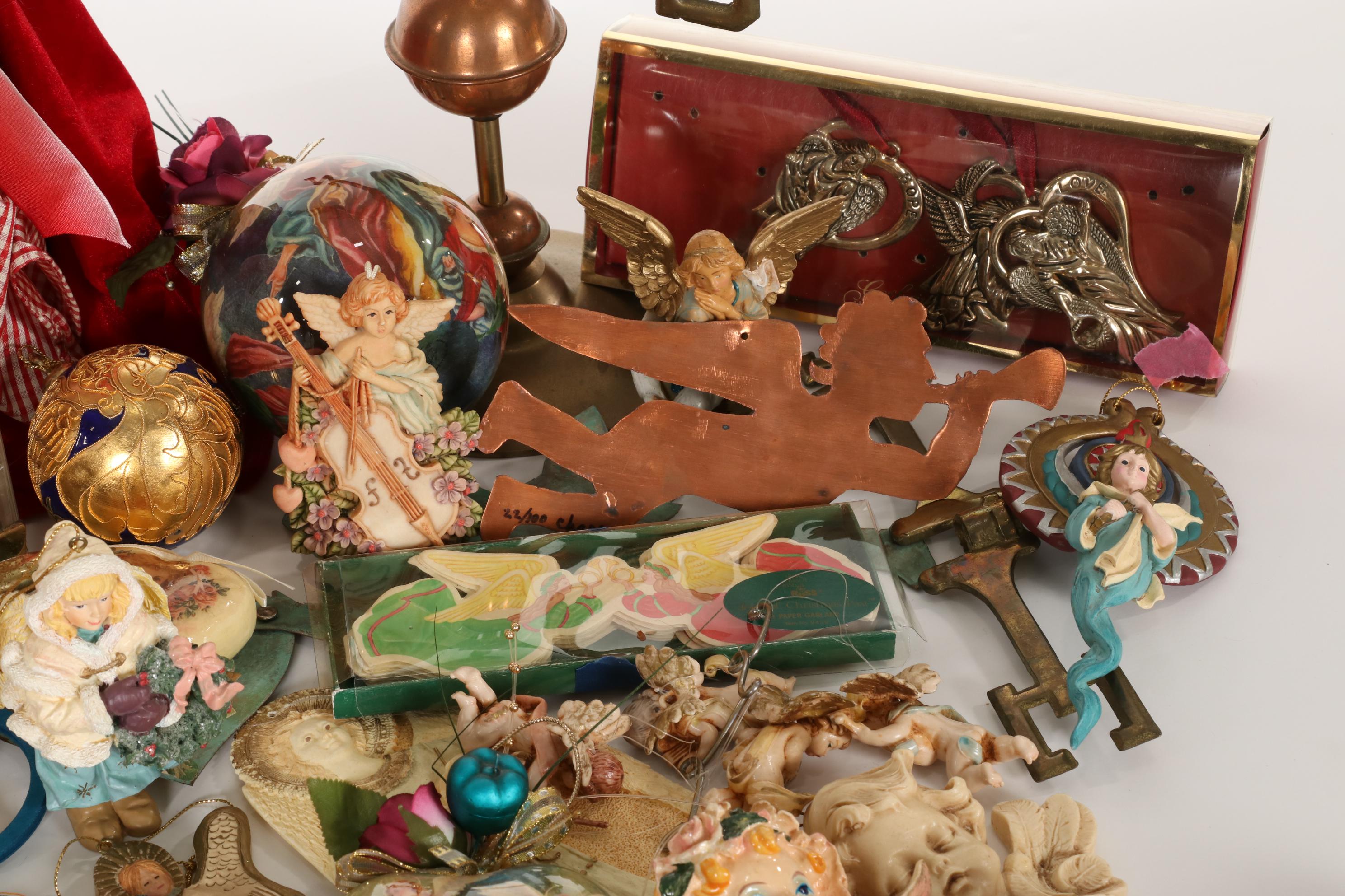 Victorian Style Christmas Ornaments and Décor Featuring Gorham