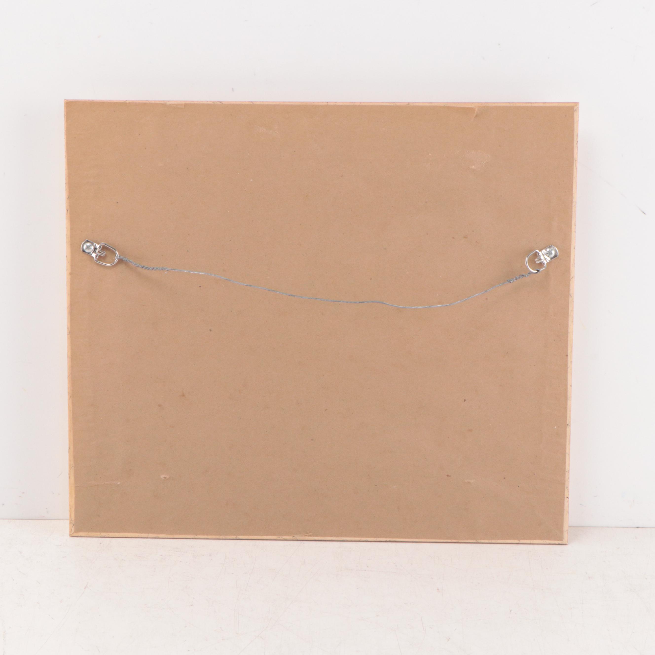 Landscape Oil Painting of Garden Scene