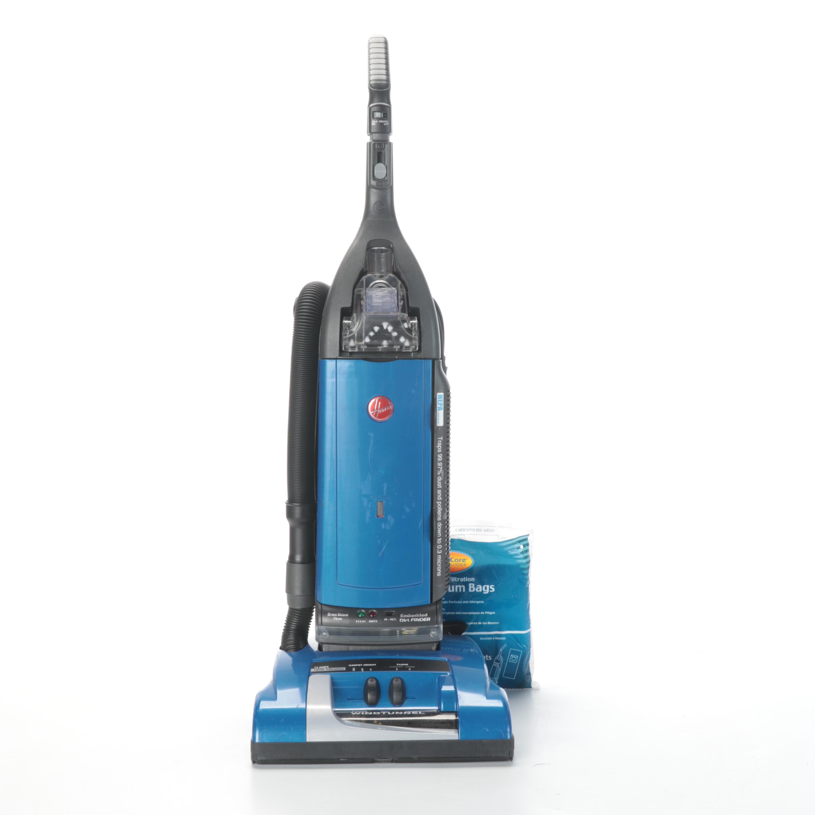 Hoover Windtunnel Upright Vacuum Cleaner with EnviroCare Vacuum Bags