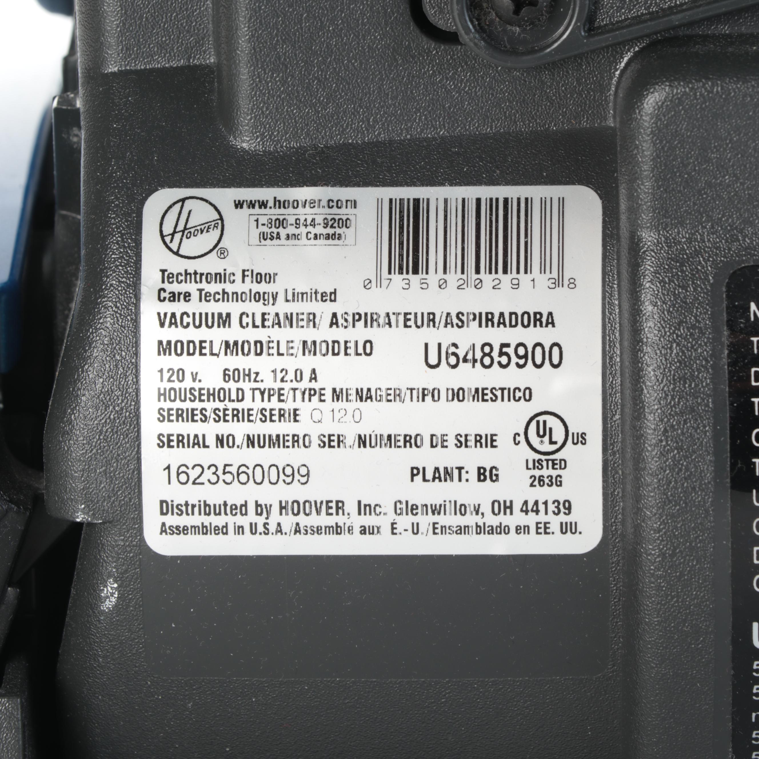 Hoover Windtunnel Upright Vacuum Cleaner with EnviroCare Vacuum Bags