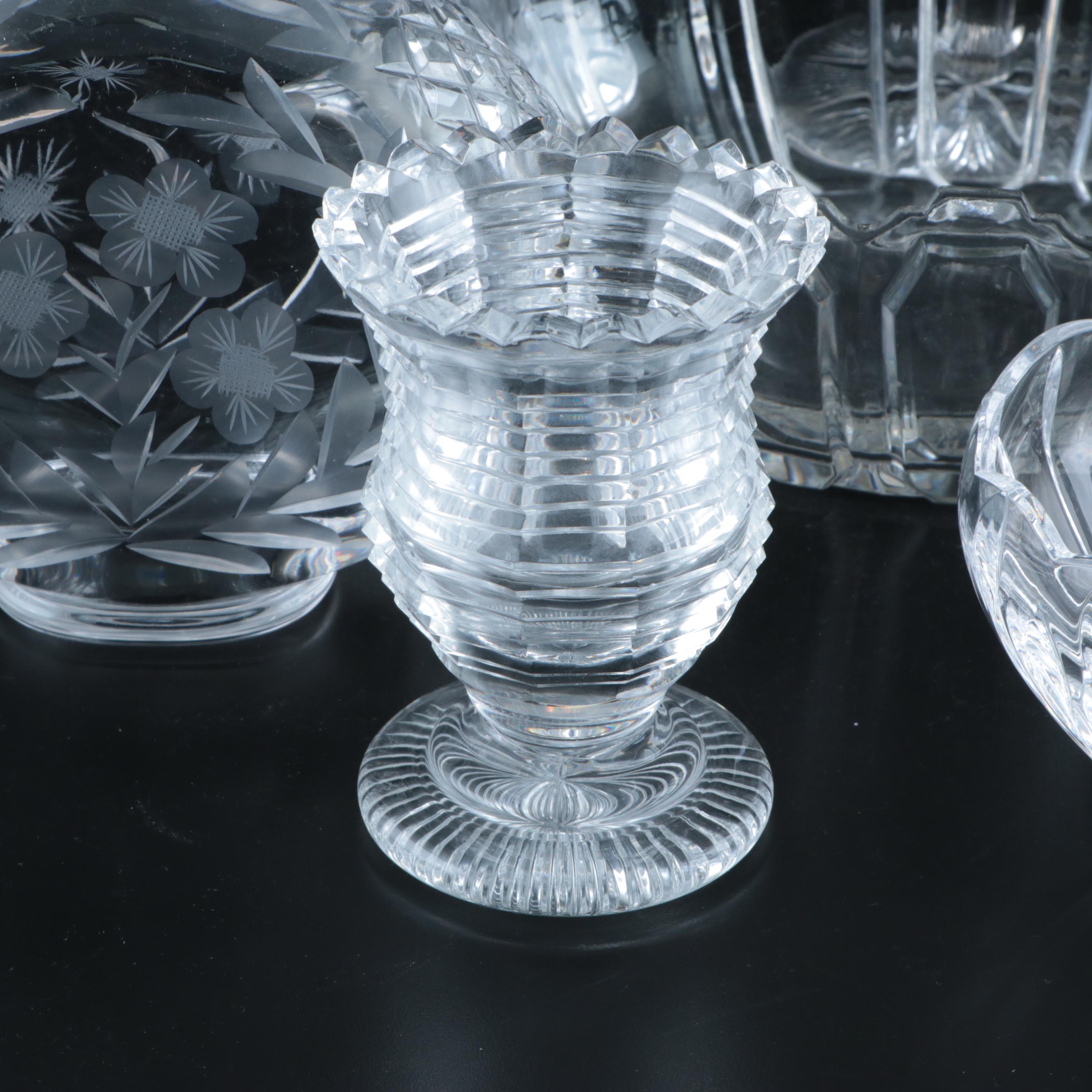 William Yeoward with Other Glass Vases and Tableware