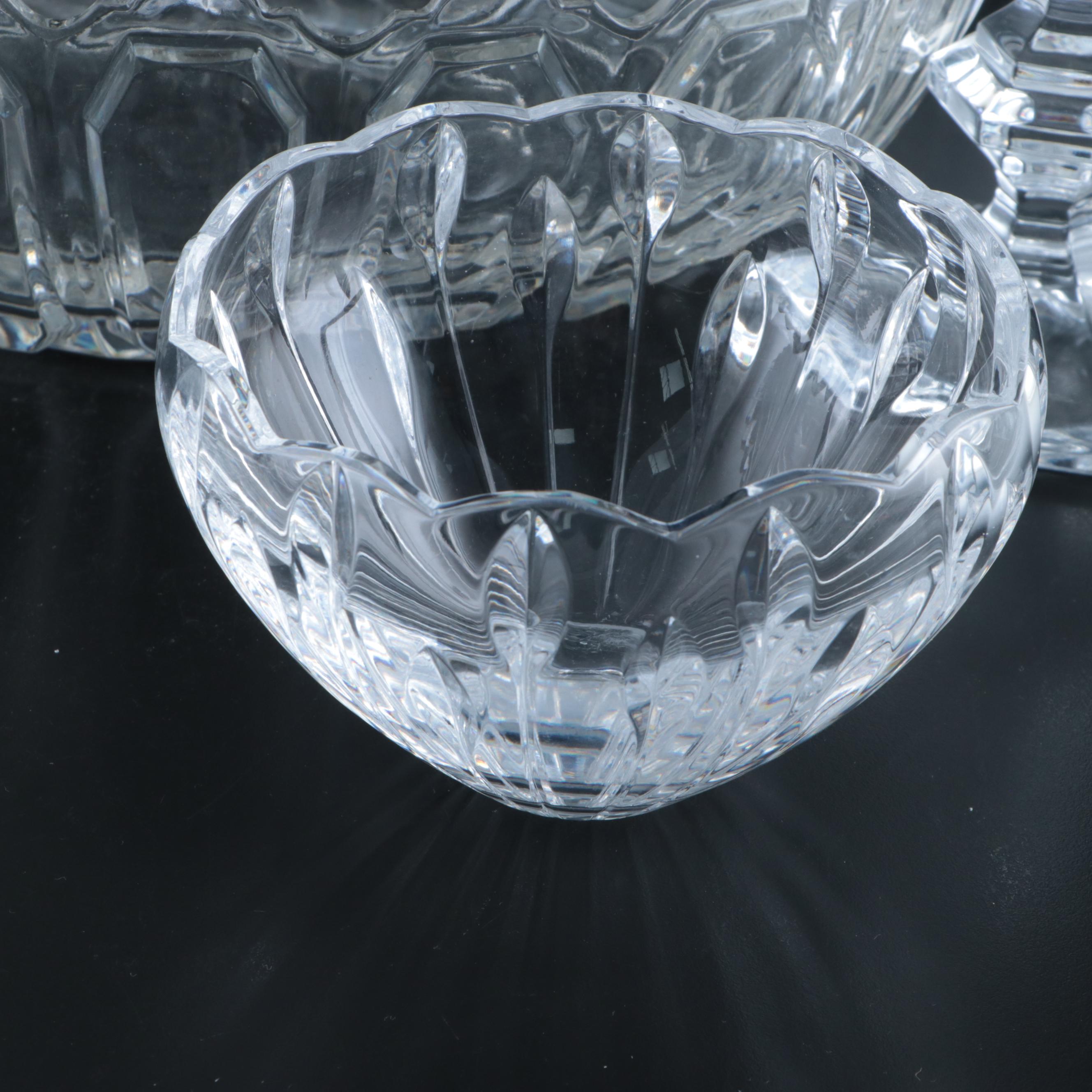 William Yeoward with Other Glass Vases and Tableware