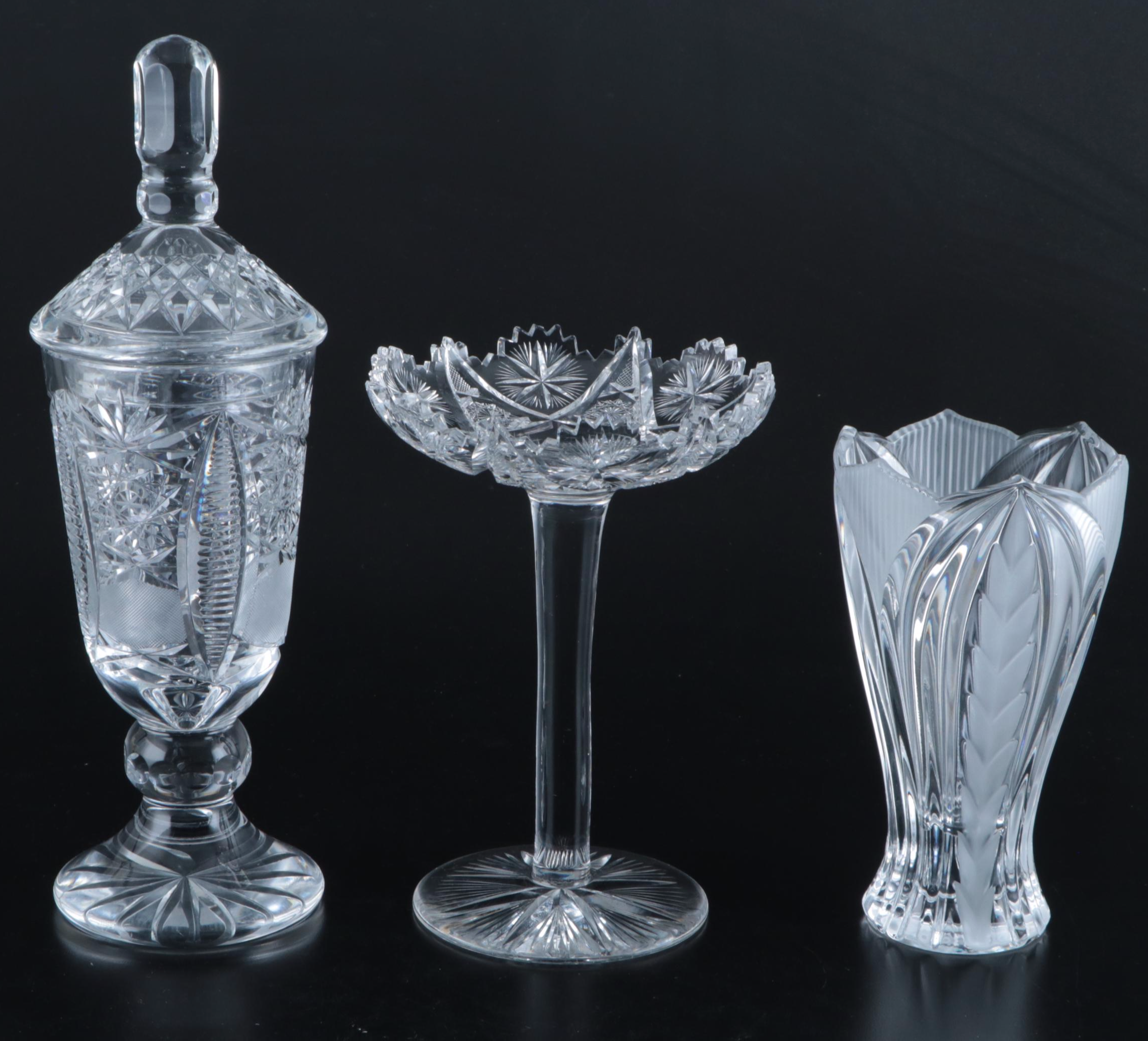 William Yeoward with Other Glass Vases and Tableware