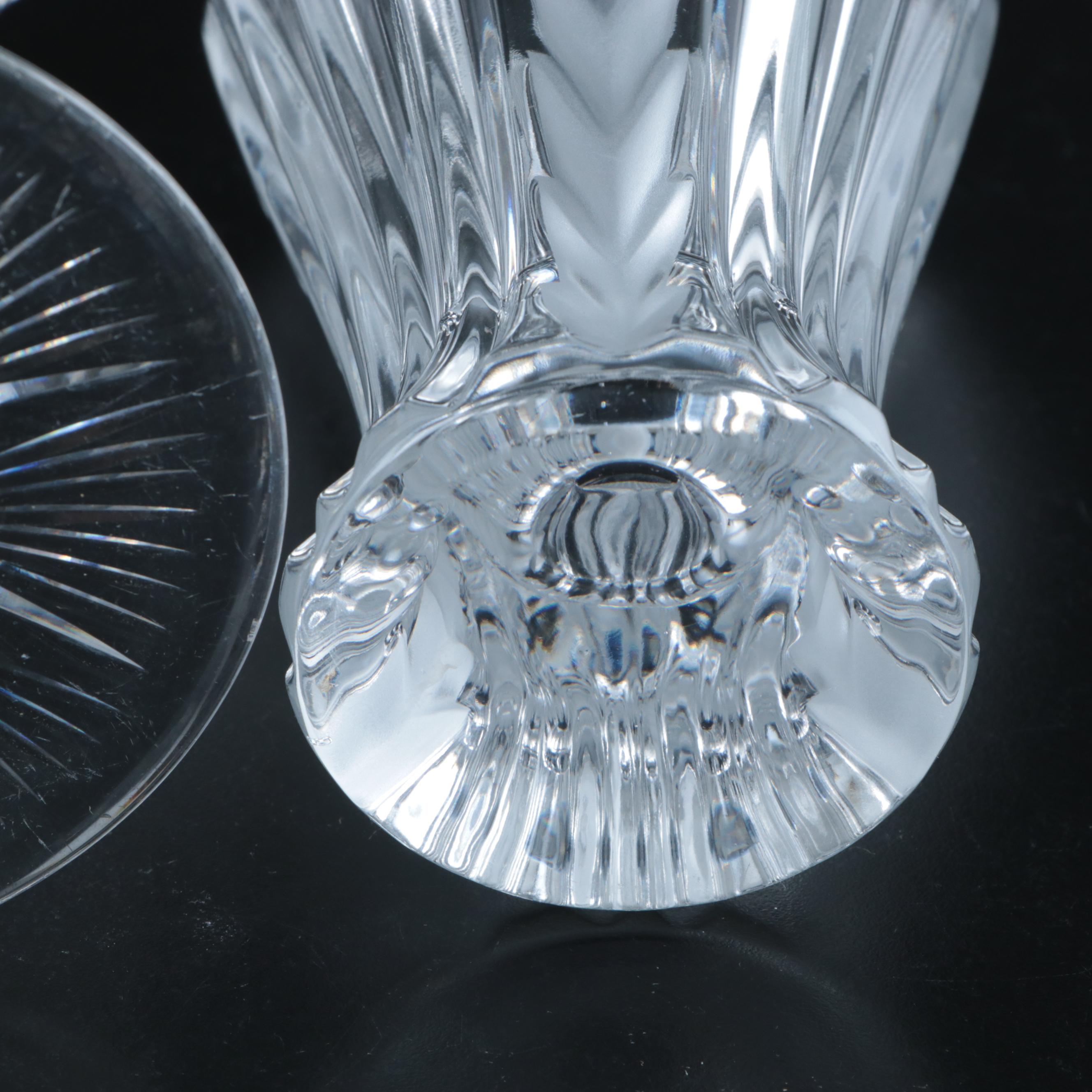 William Yeoward with Other Glass Vases and Tableware