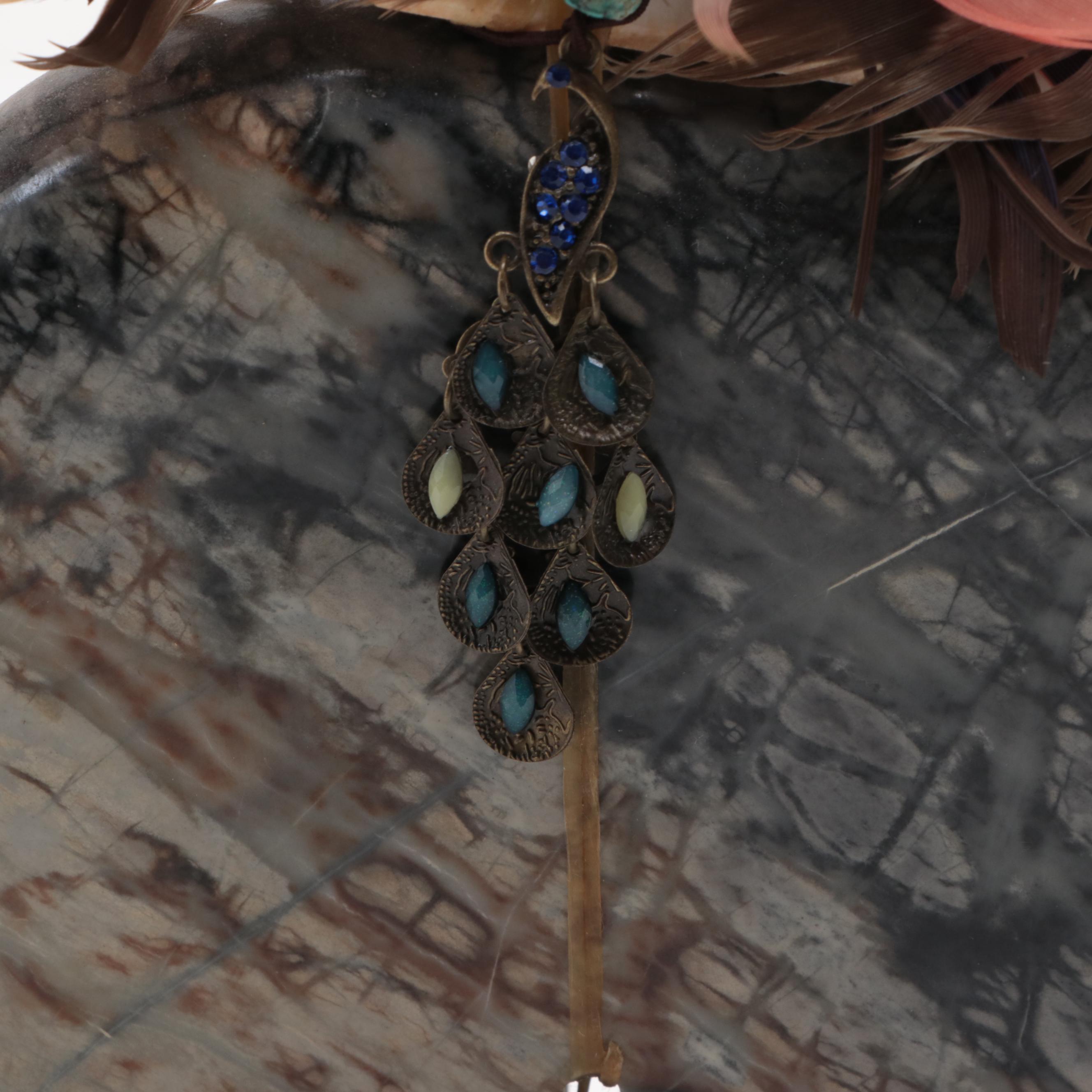 Carved Medicine Bears and Smooth Inlay Paperweight