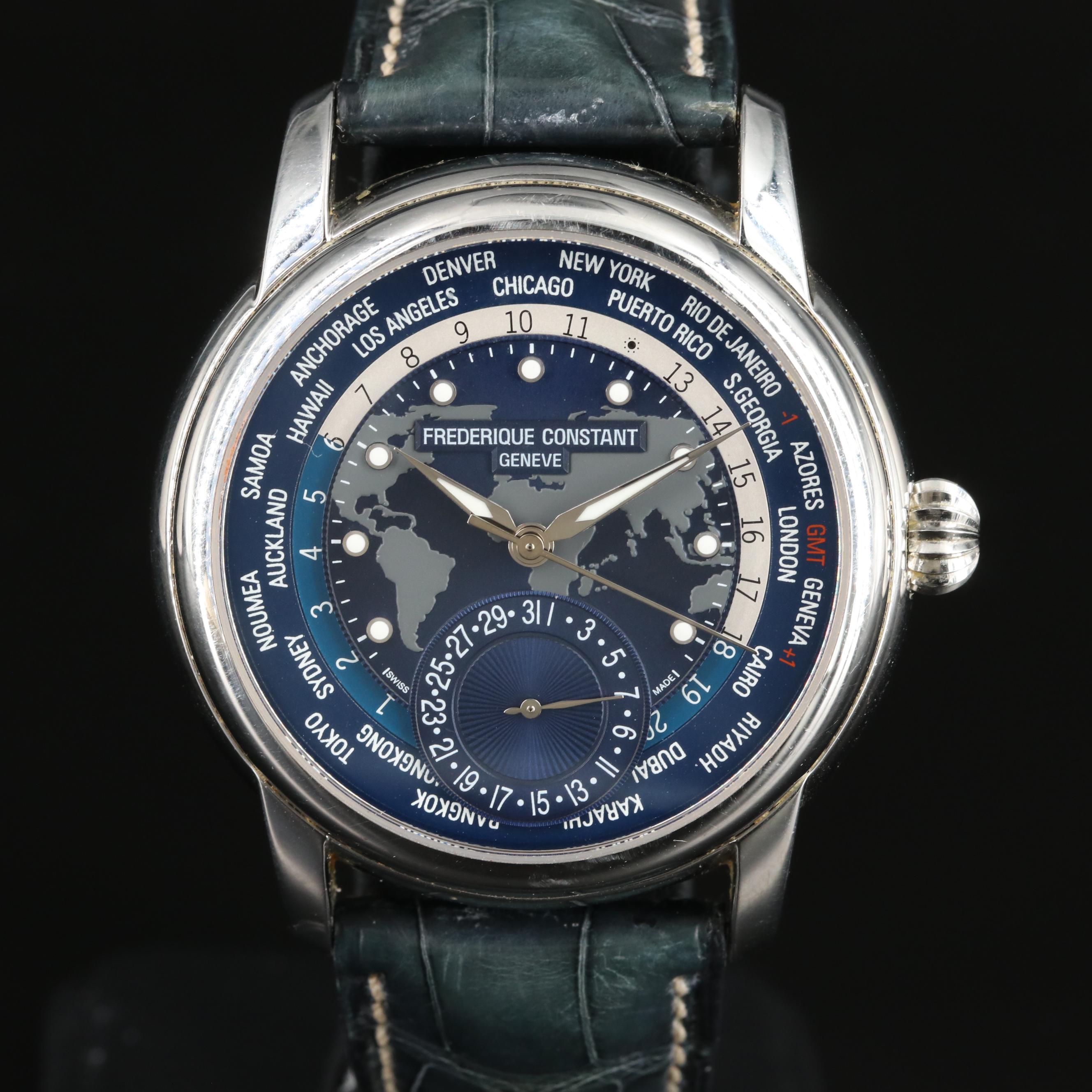 Frederique Constant Manufacture World Timer Watch