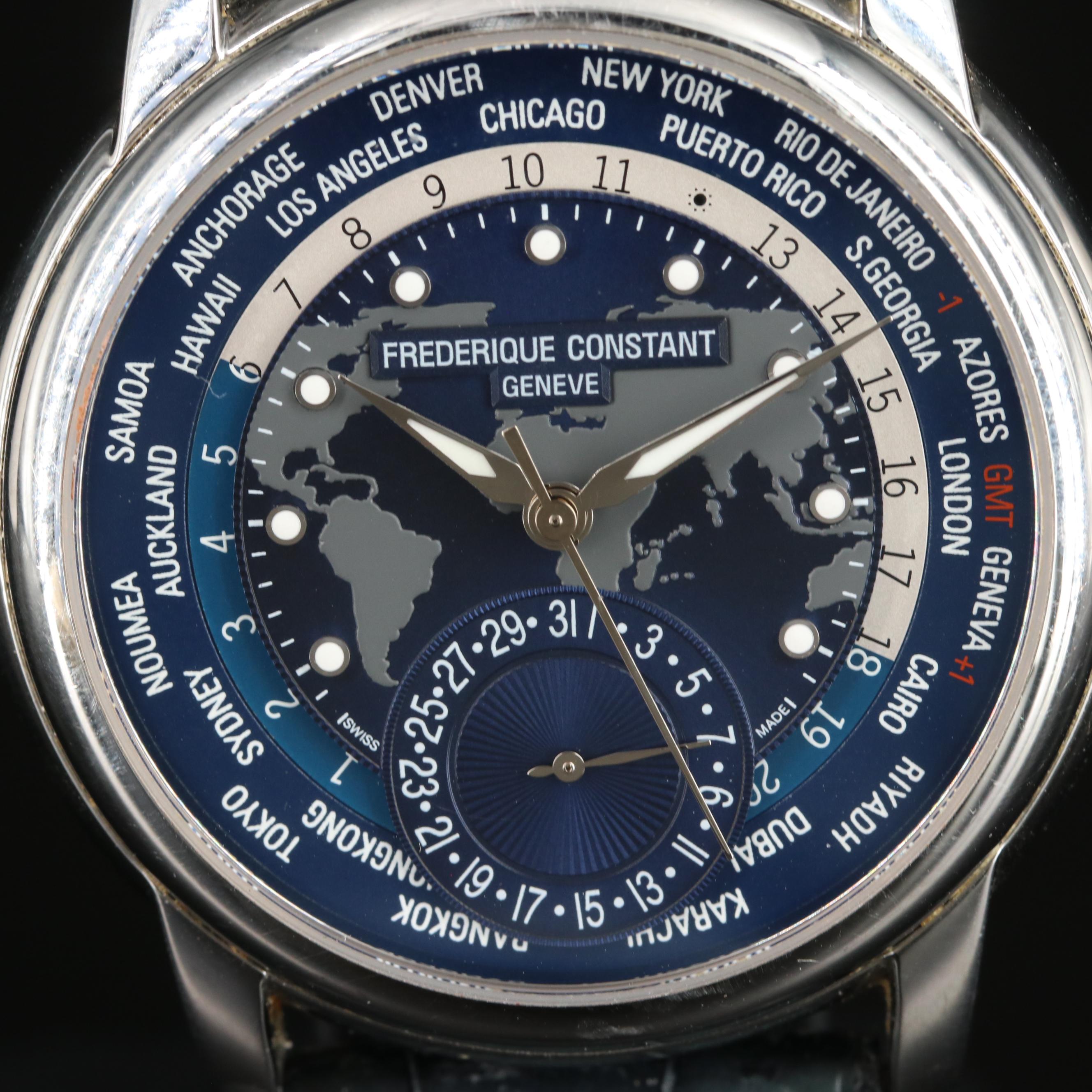 Frederique Constant Manufacture World Timer Watch