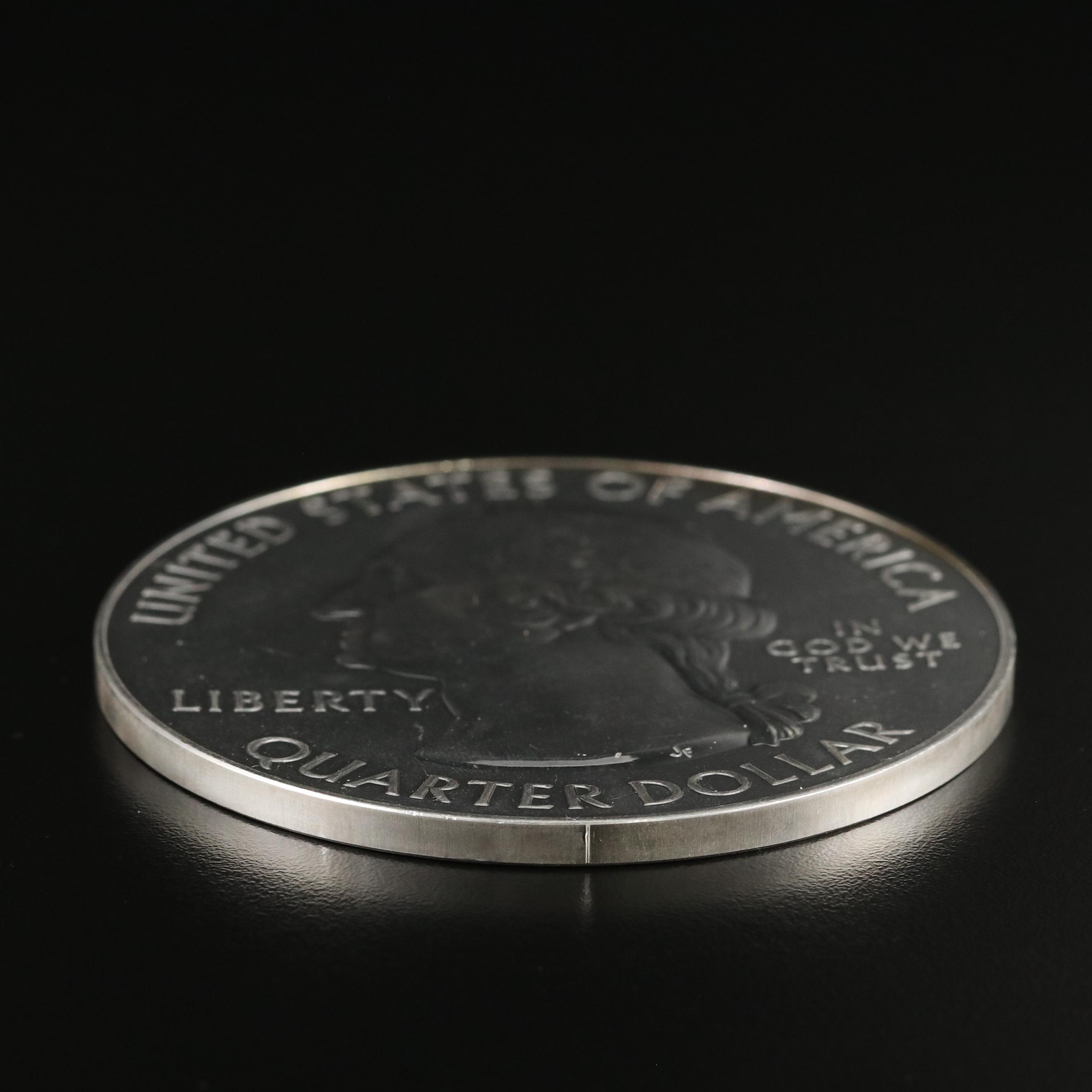 2017 George Rogers Clark ATB 5-Oz. Fine Silver Quarter