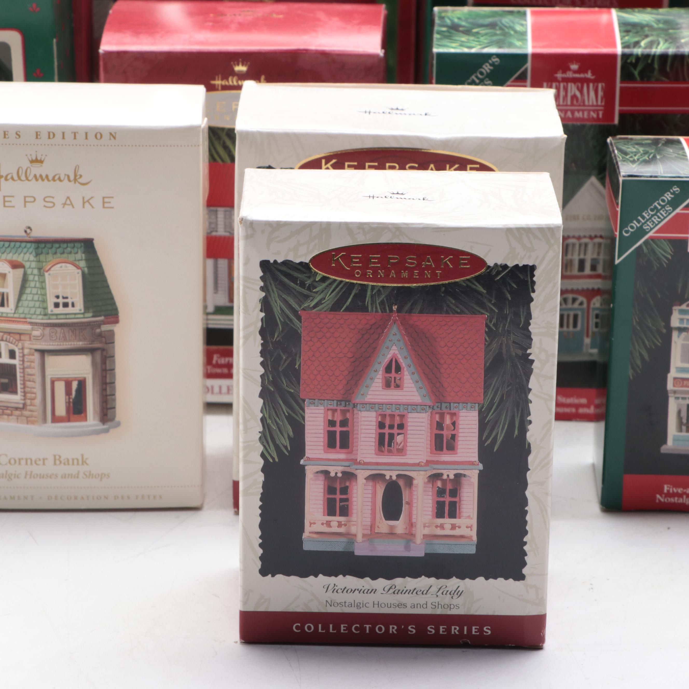 Hallmark Keepsake House Shaped Ornaments