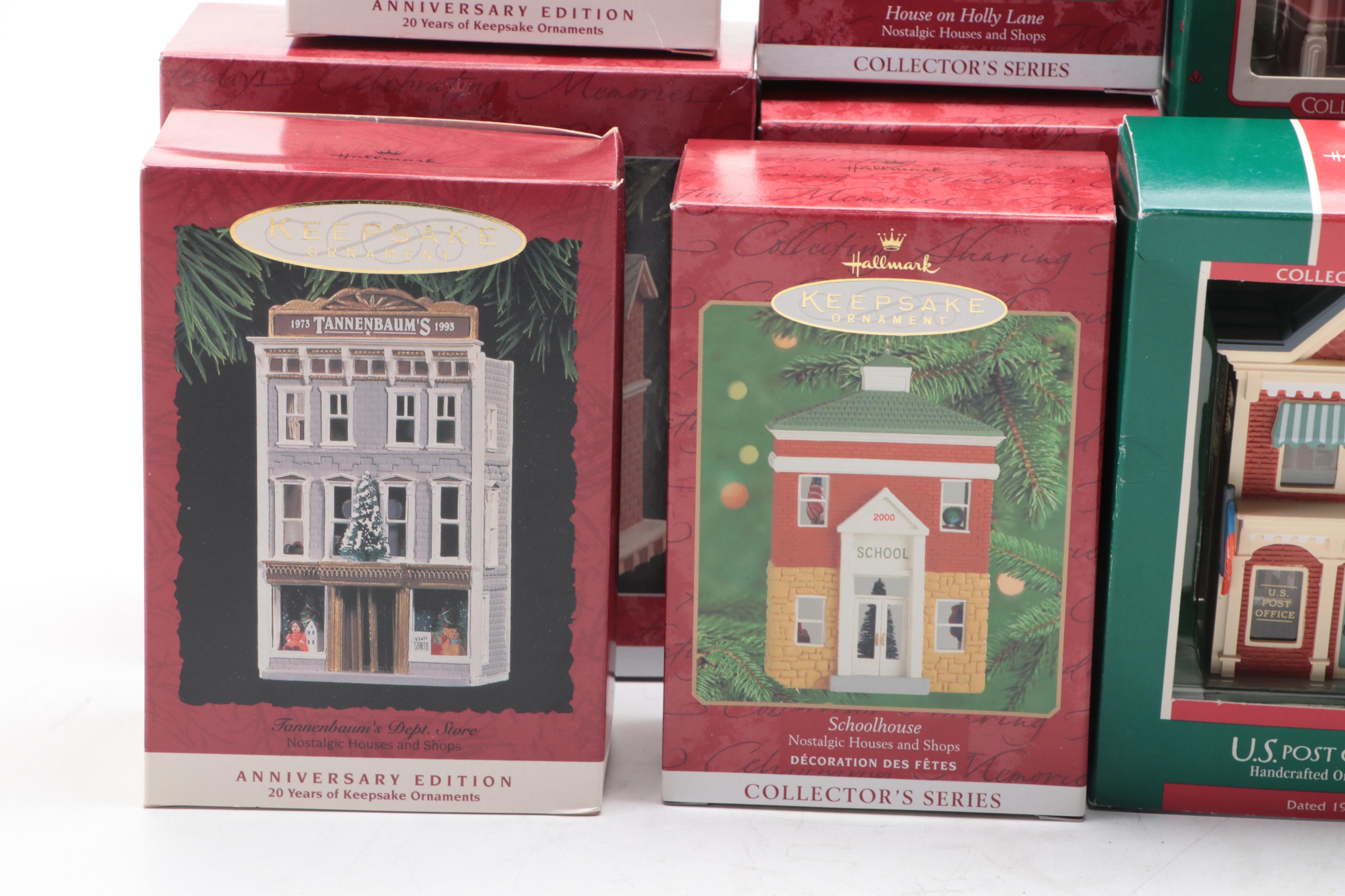 Hallmark Keepsake House Shaped Ornaments