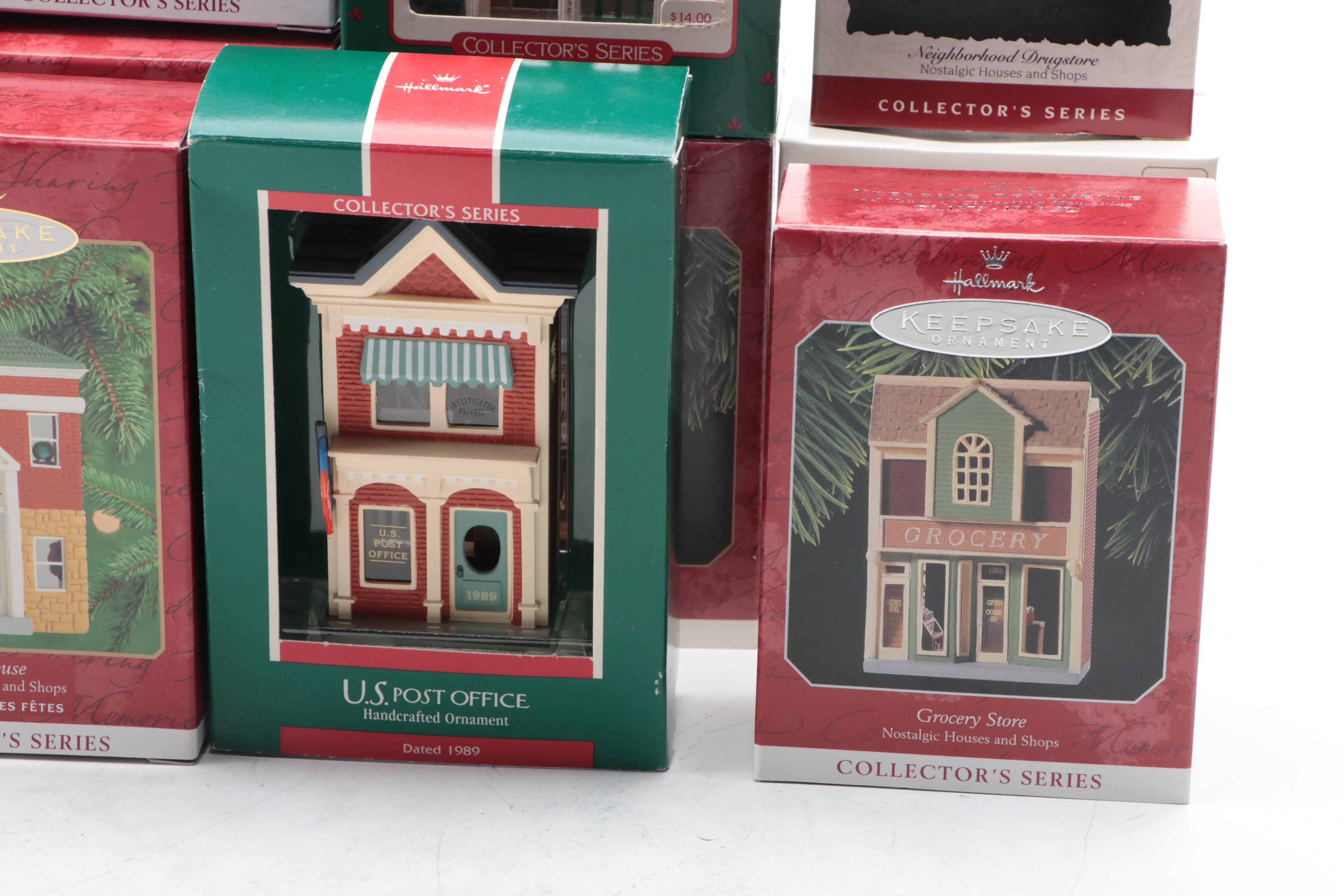 Hallmark Keepsake House Shaped Ornaments