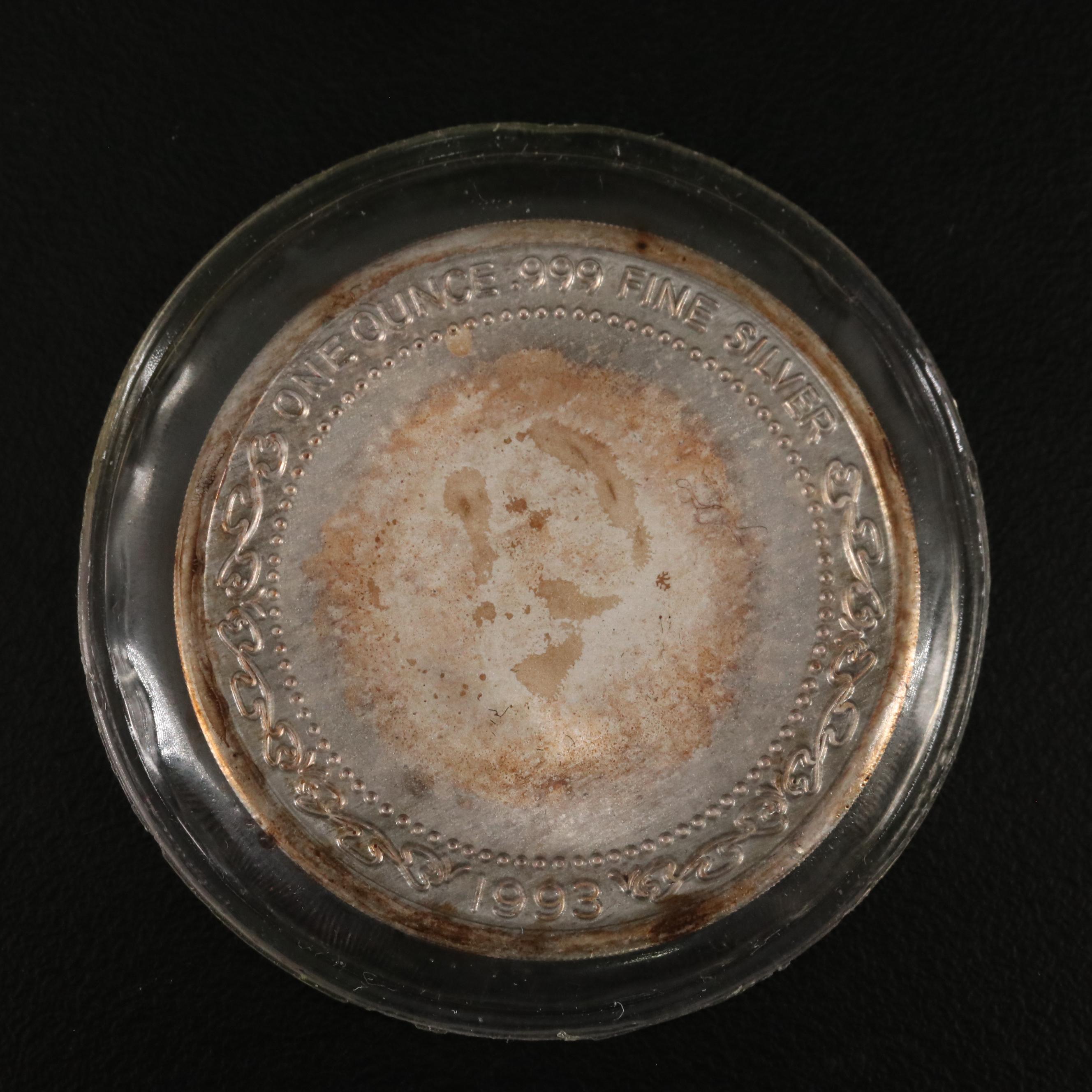 Group of Twelve 1-Oz. Silver Rounds and Ingots