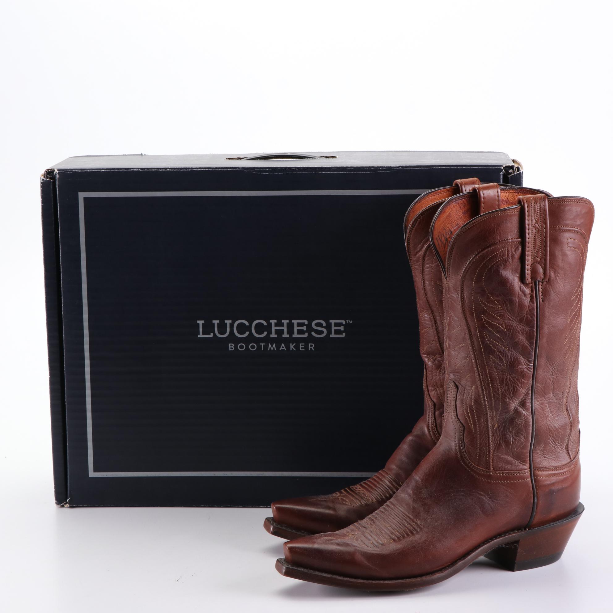 1883 by Lucchese X Toe Western Boots with Box